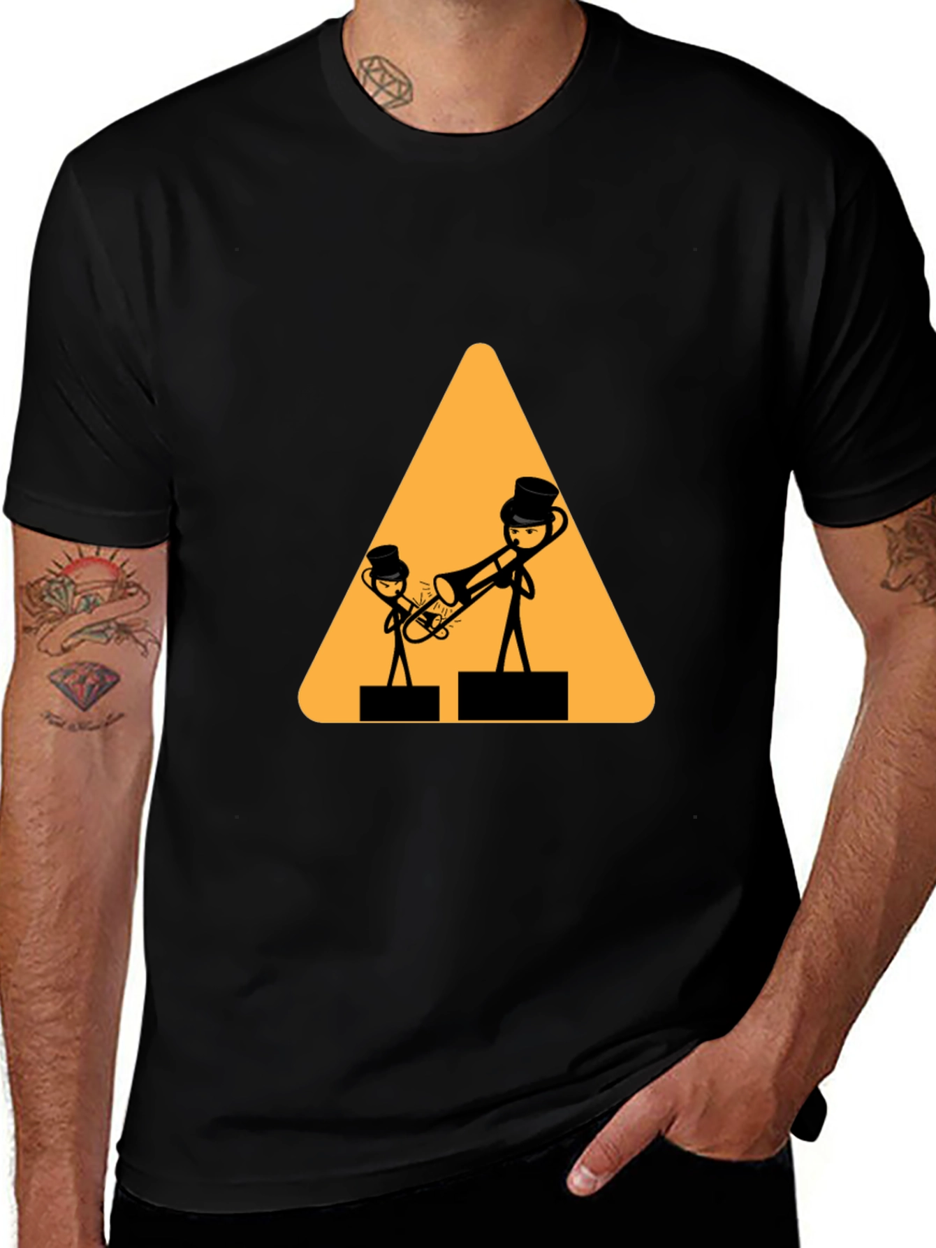 Variant 23 of Novelty Musician Graphic T-Shirt
