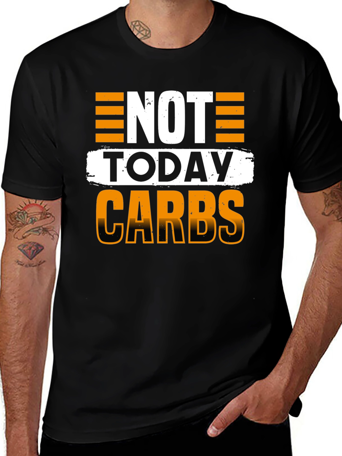 Not Today Carbs Graphic T-Shirt