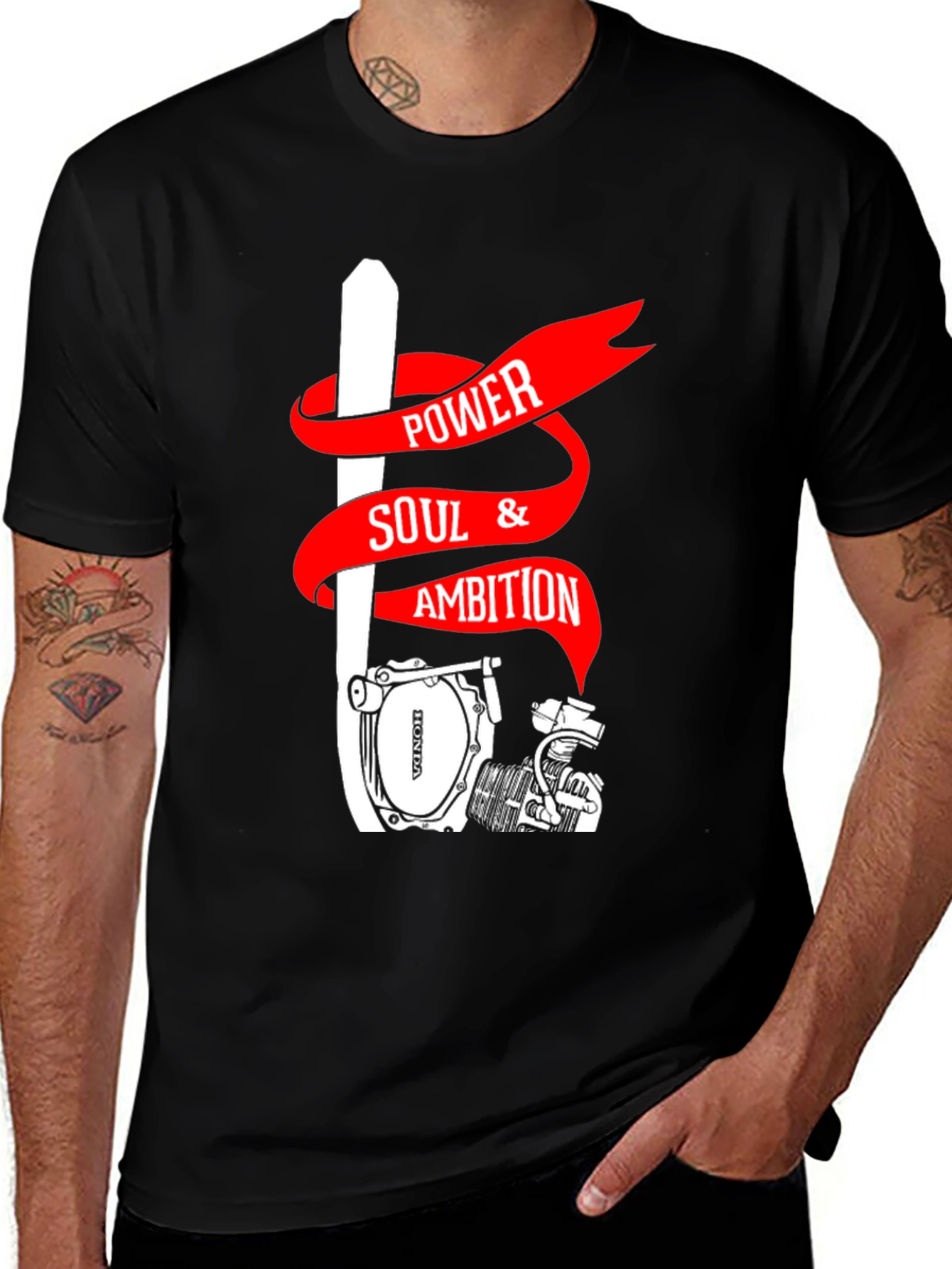 Honda Power Soul & Ambition Graphic Tee