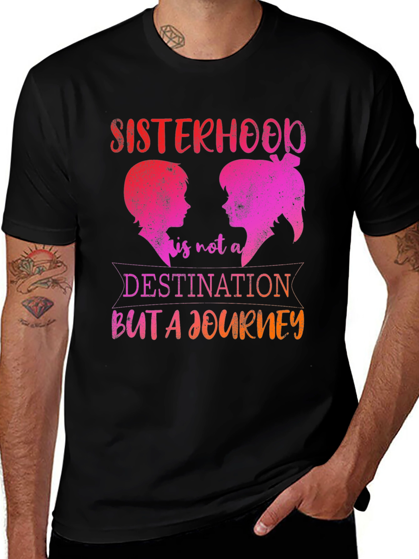 Variant 18 of Sisterhood Journey Graphic Tee