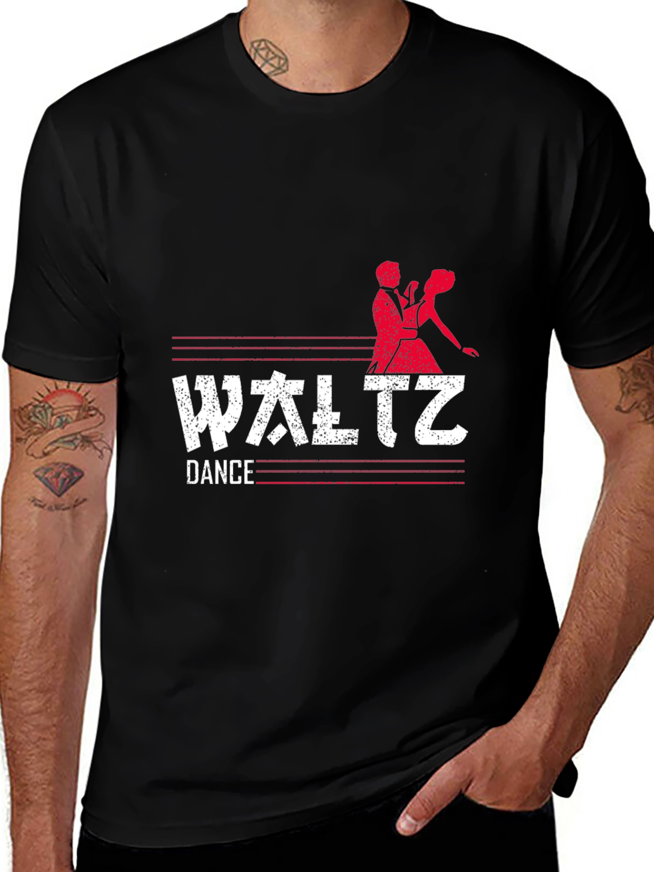 Waltz Dance Graphic T-Shirt - Stylish & Comfortable