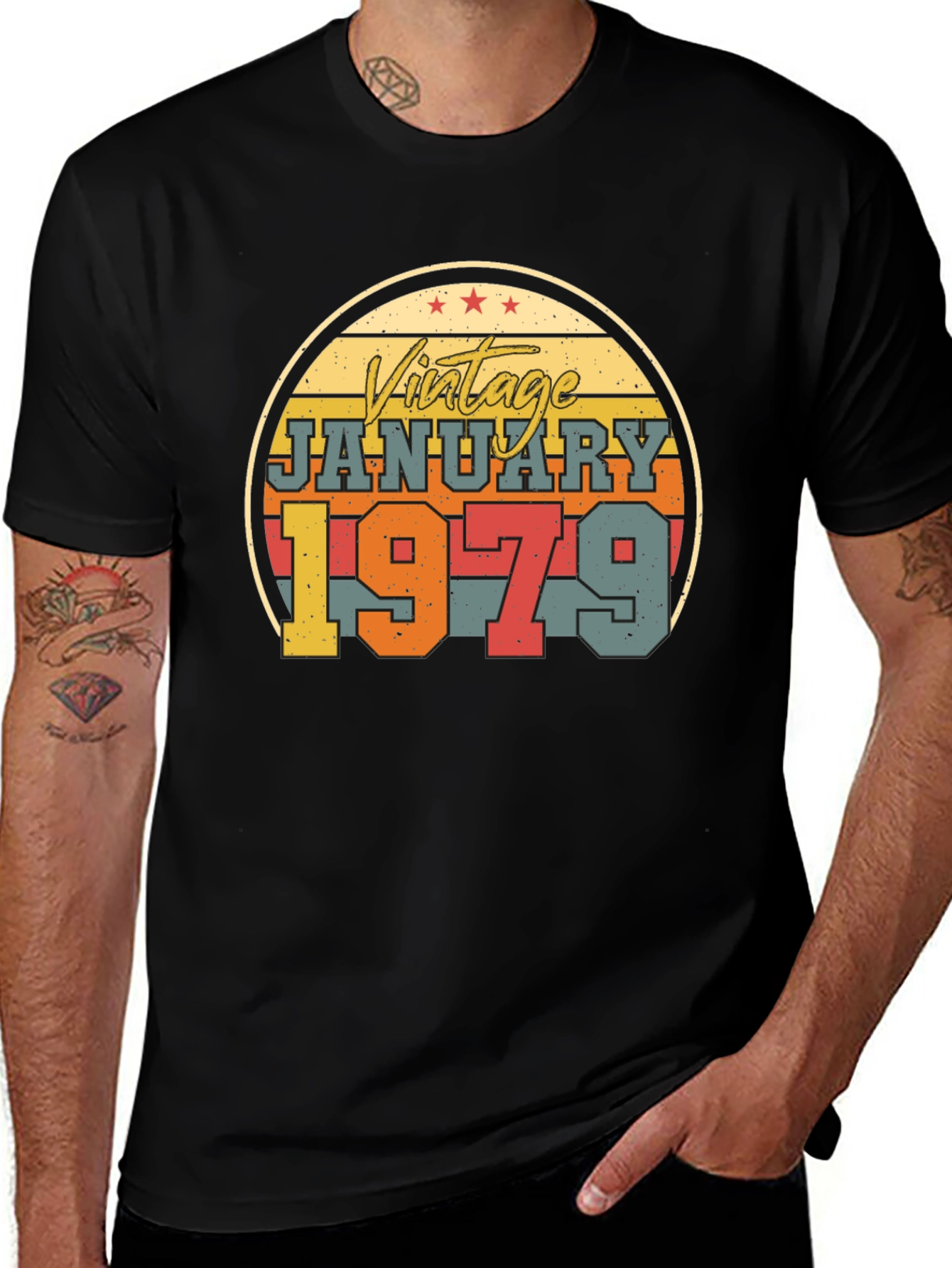 Variant 29 of Vintage January 1979 Graphic T-Shirt