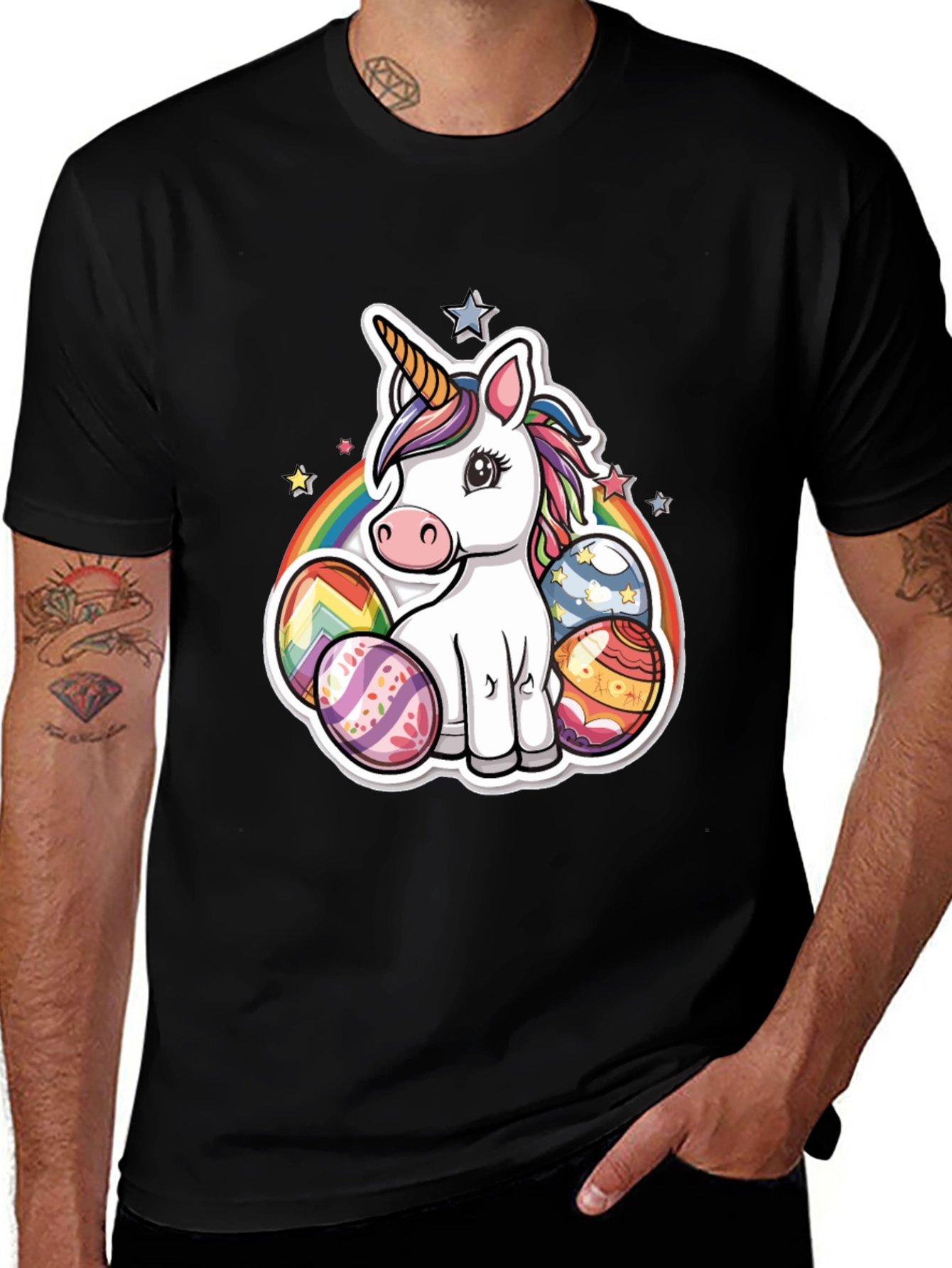 Variant 19 of Unicorn Easter Egg T-Shirt