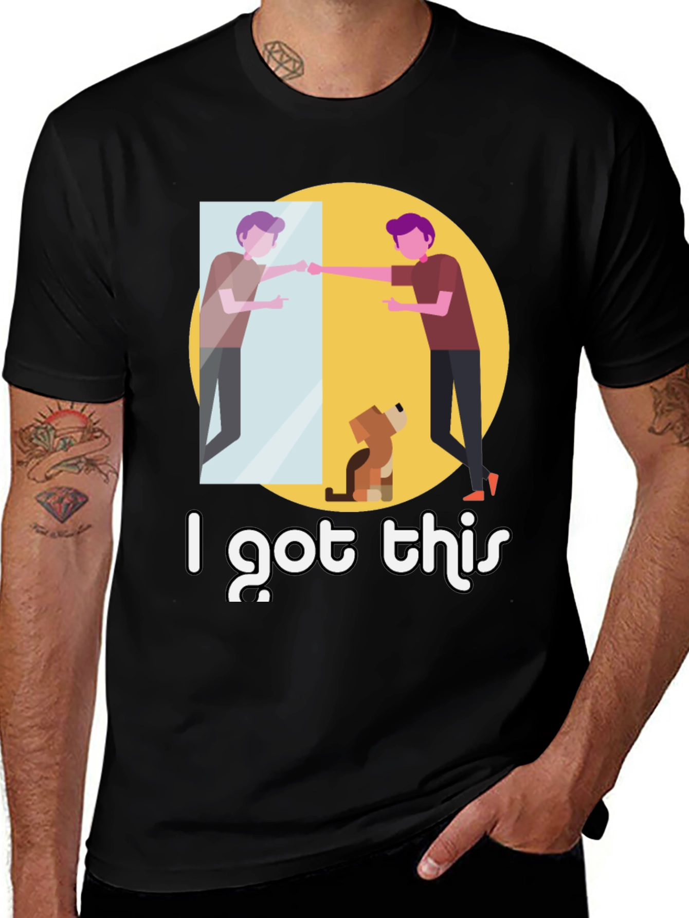 Variant 4 of I Got This Graphic T-Shirt