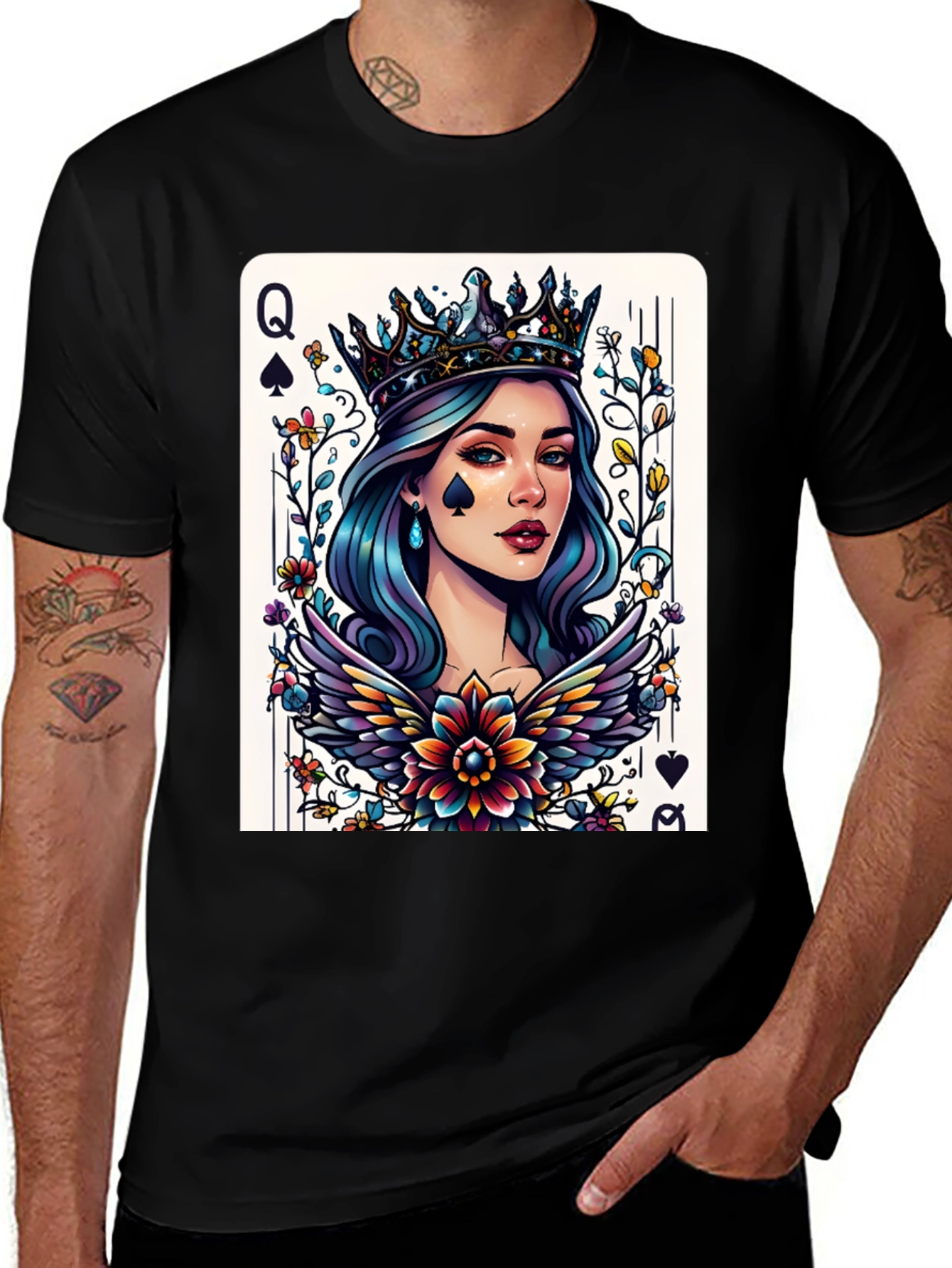 Queen of Spades Graphic Tee