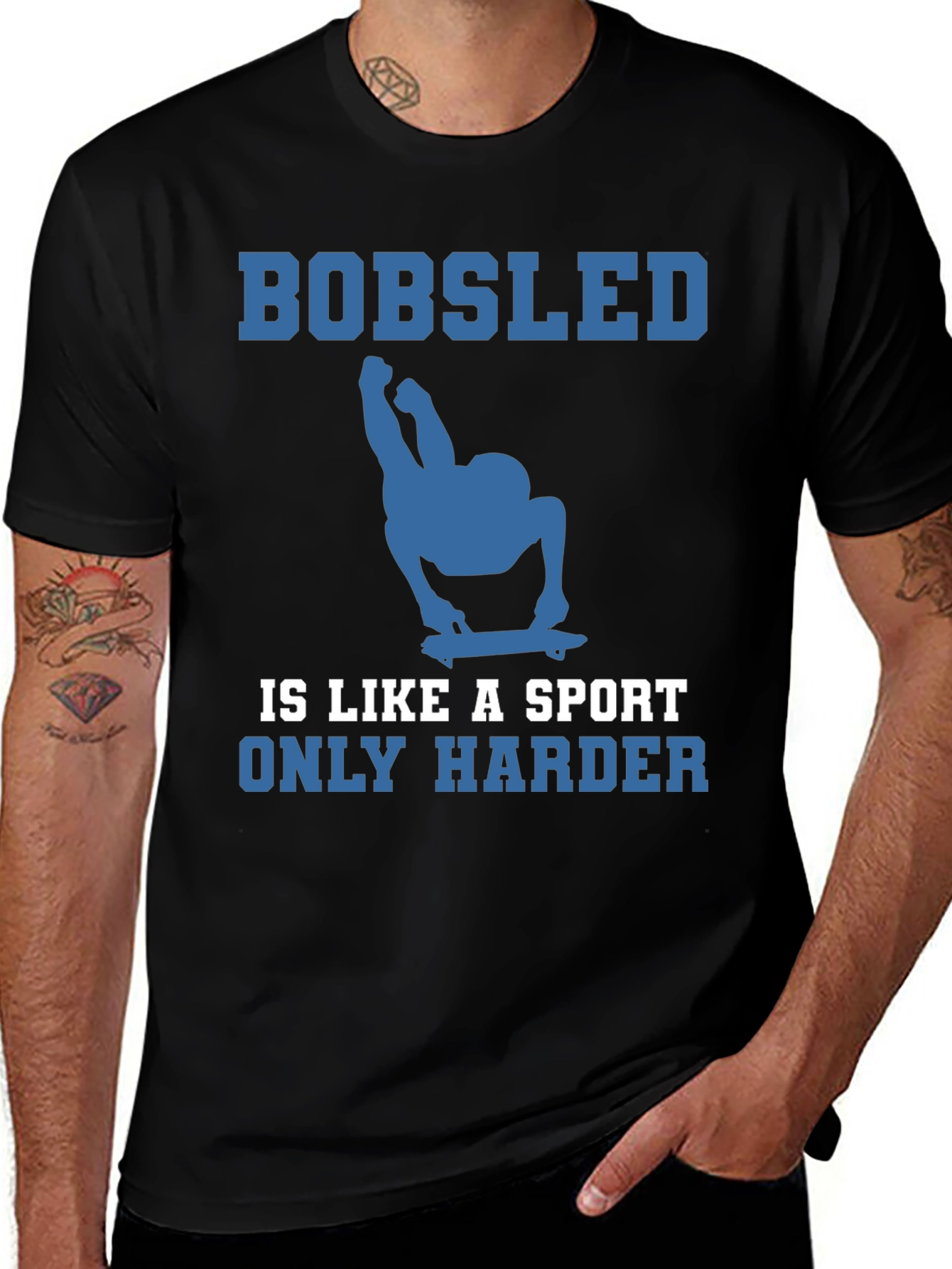 Variant 5 of Bobsled is Like a Sport, Only Harder Tee