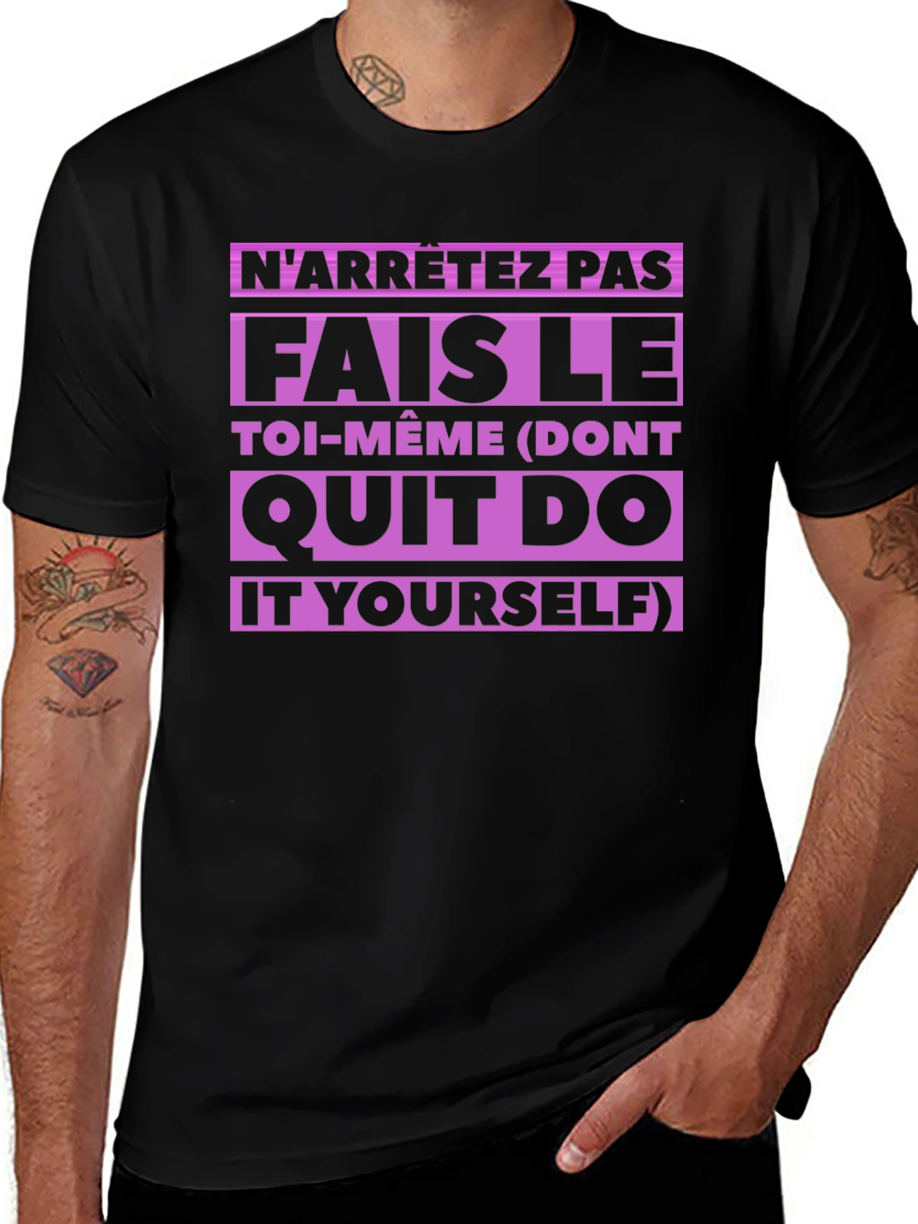 Variant 7 of Motivational Graphic T-Shirt