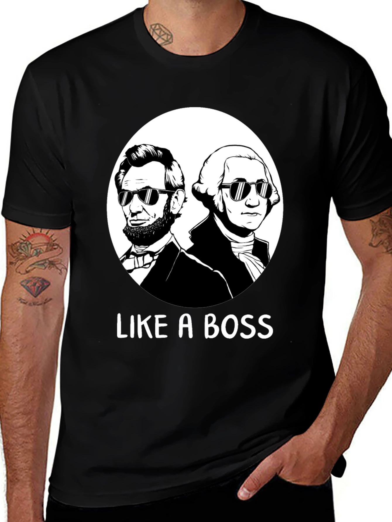 Variant 6 of Like a Boss Graphic Tee