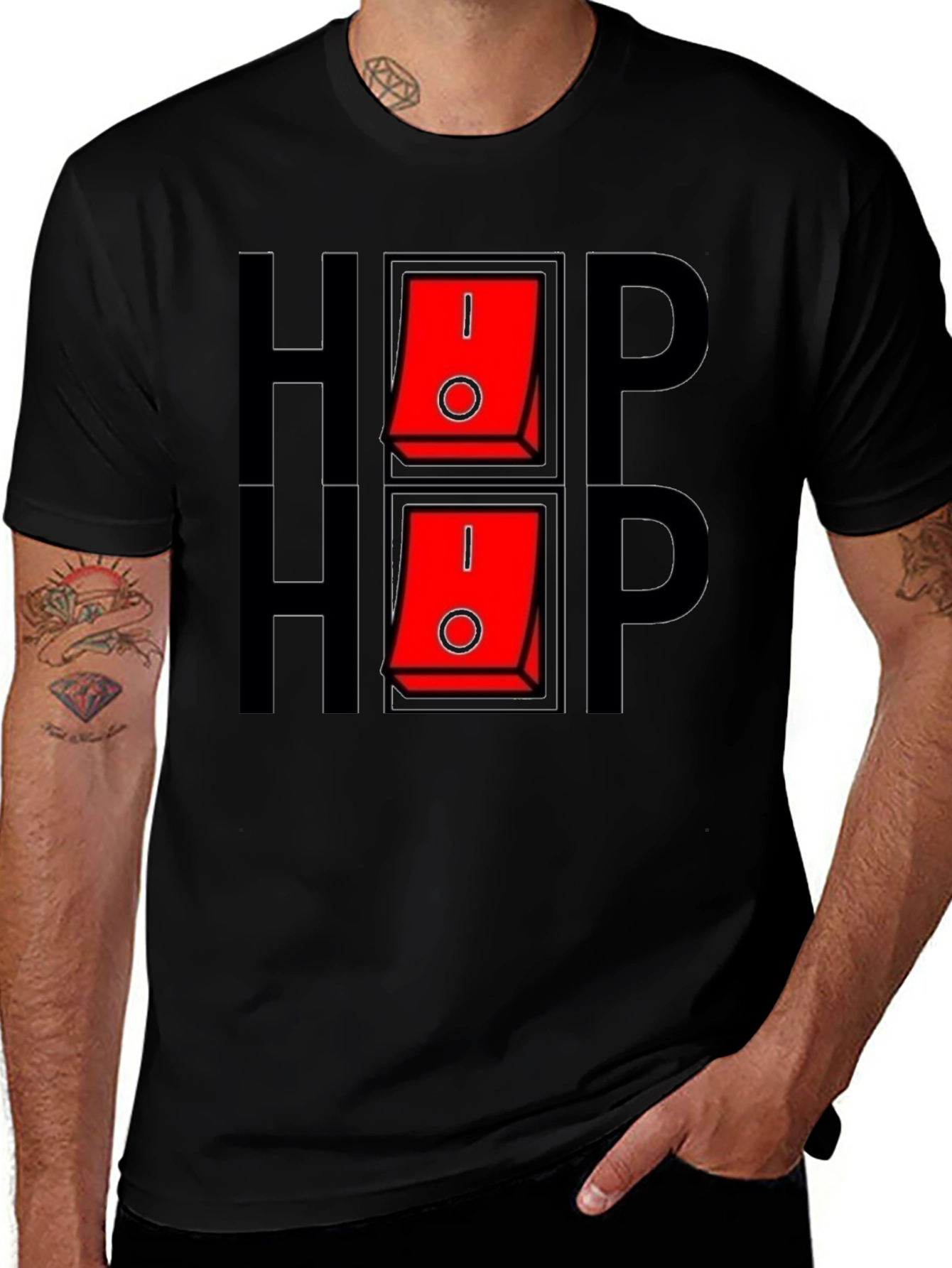Variant 14 of Hip Hop Switch T-Shirt