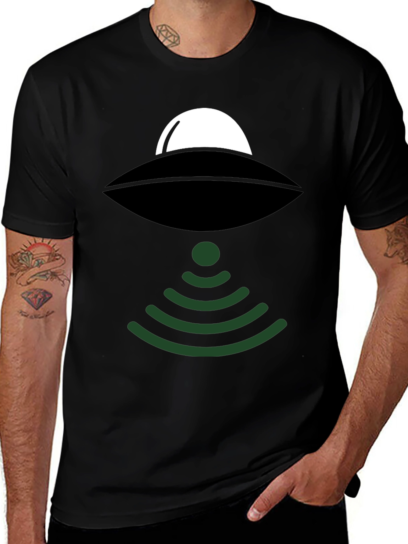 UFO Abduction T-Shirt - Alien Graphic Tee