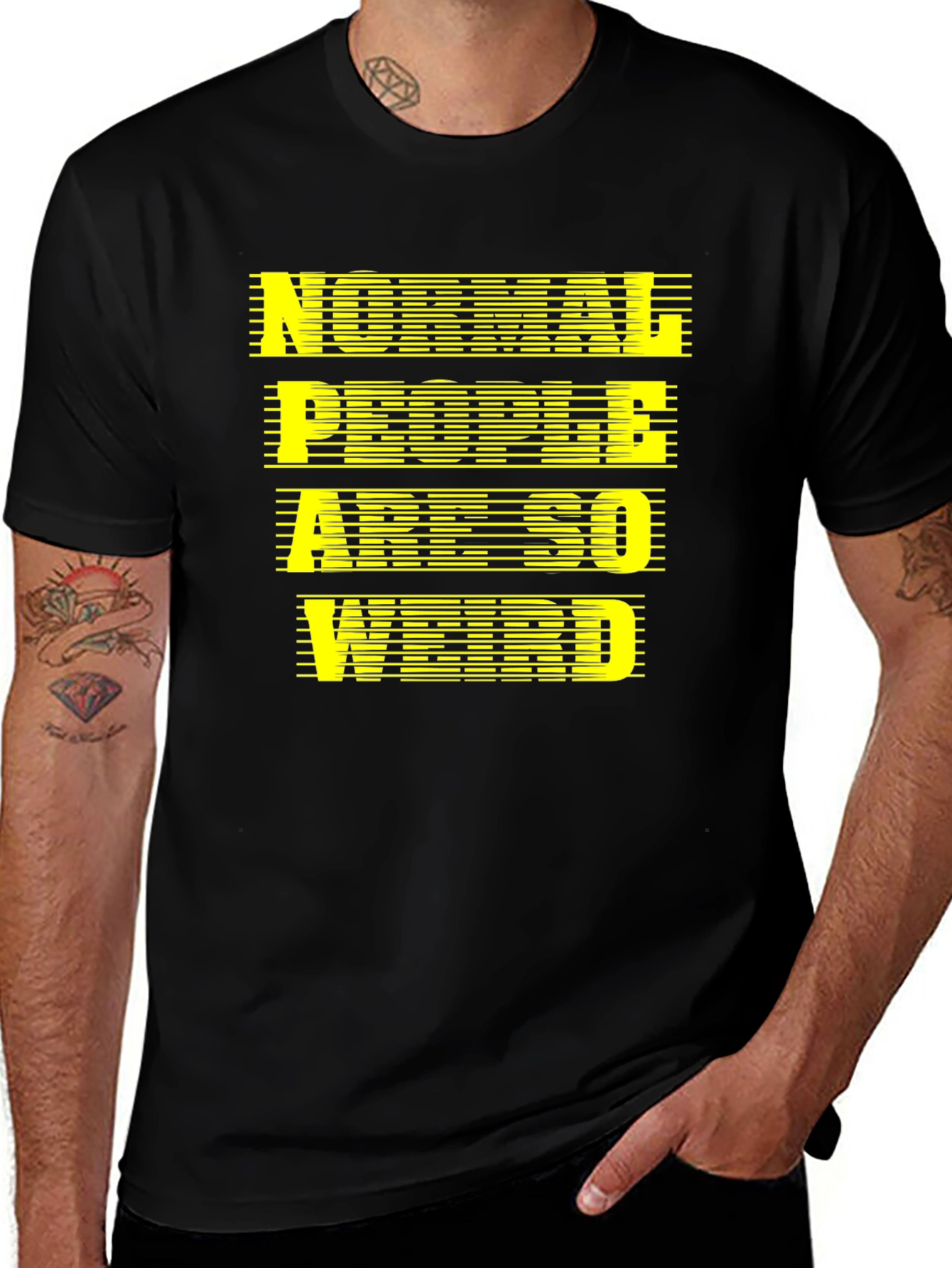 Variant 25 of Normal People Are So Weird T-Shirt