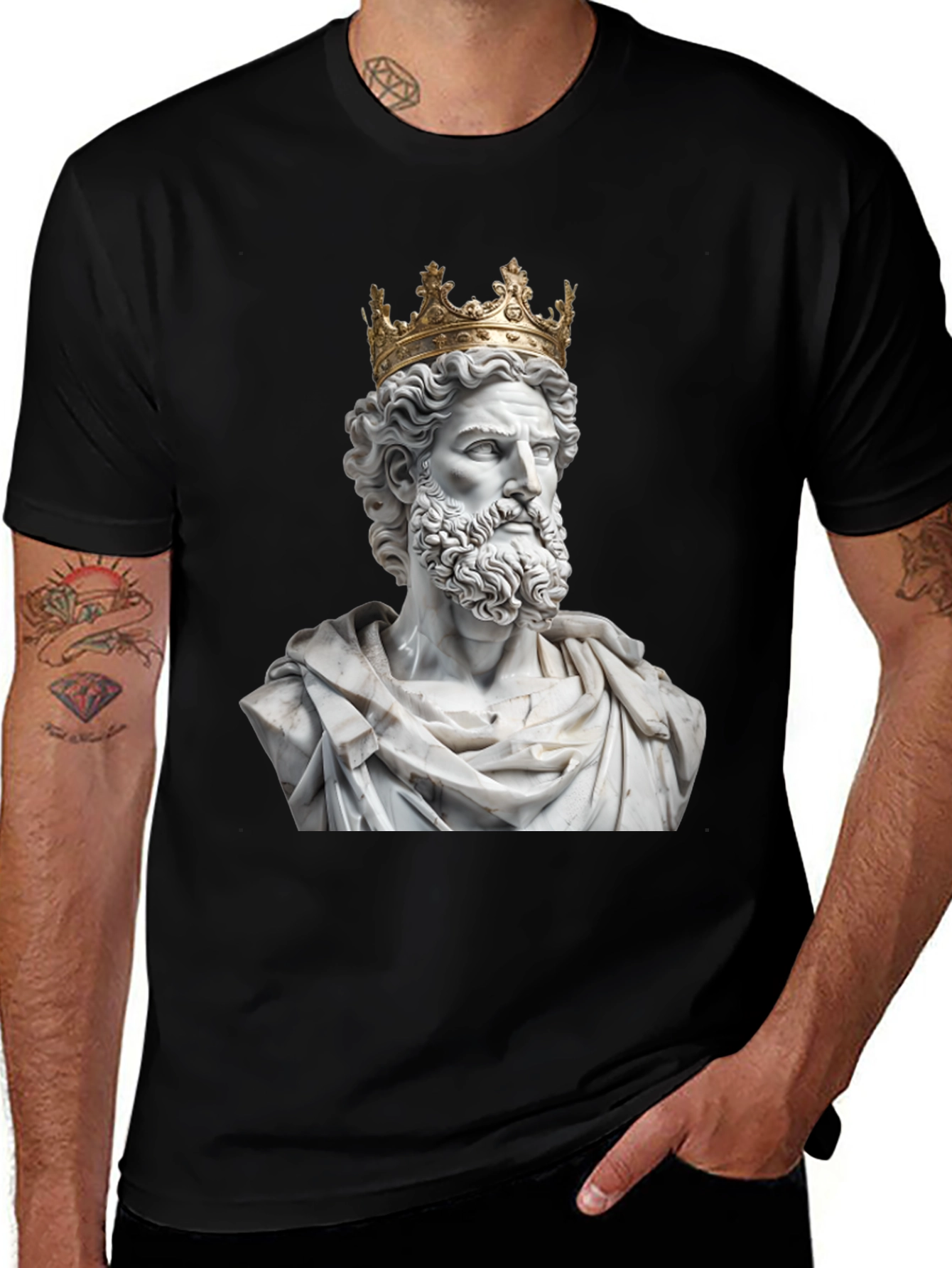 Variant 24 of King Bust Graphic Tee
