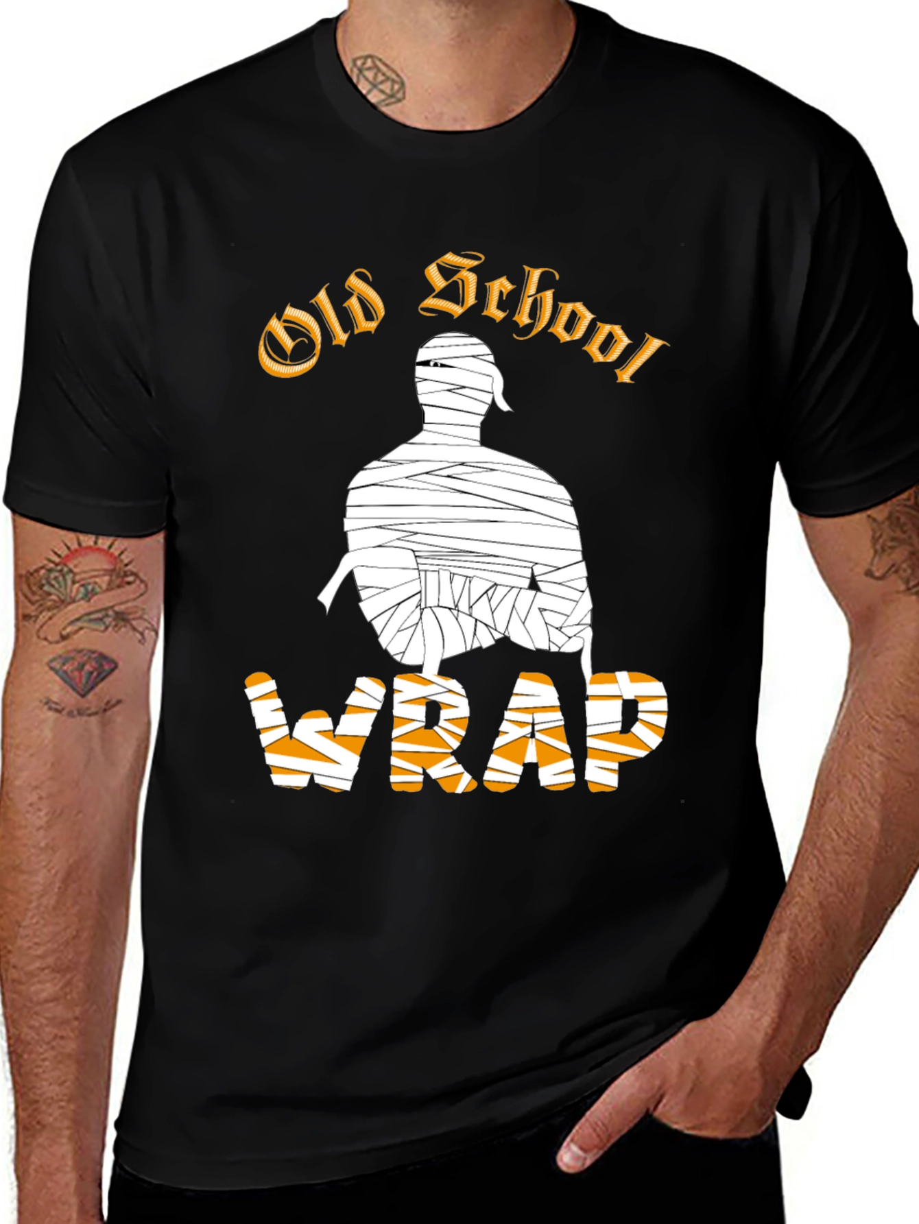 Variant 14 of Old School Wrap Mummy T-Shirt