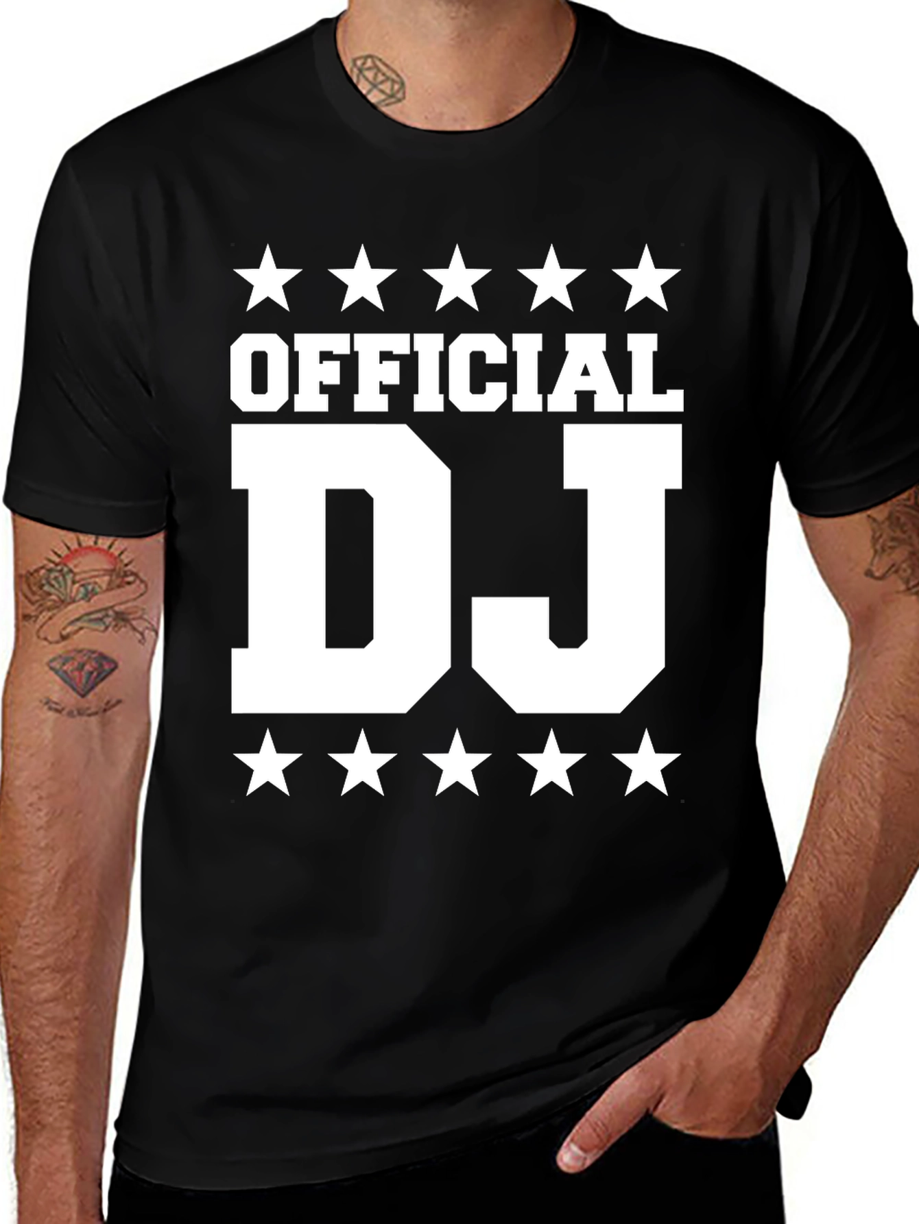 Official DJ Star T-Shirt - Black