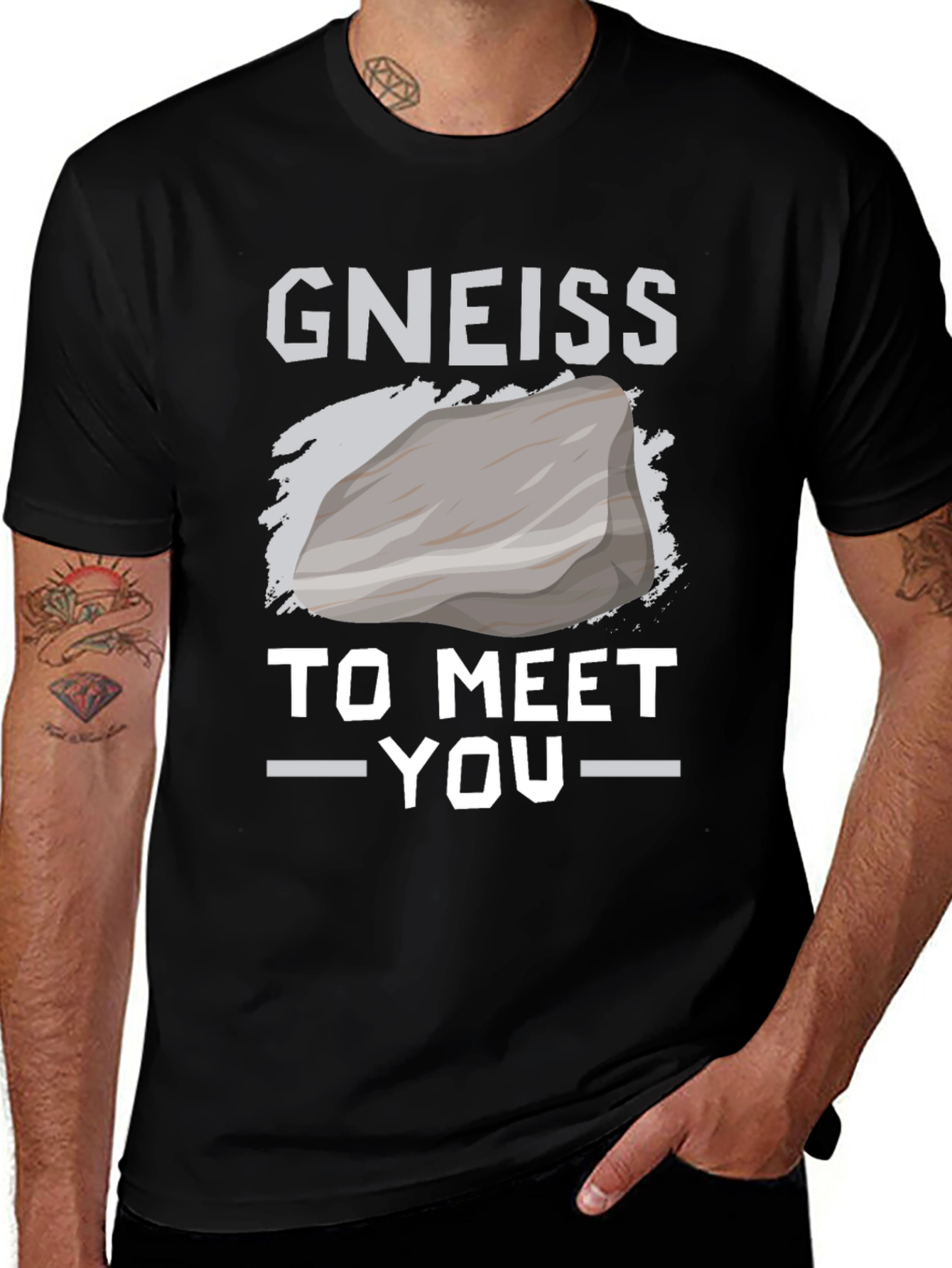 Gneiss To Meet You - Funny Geology T-Shirt