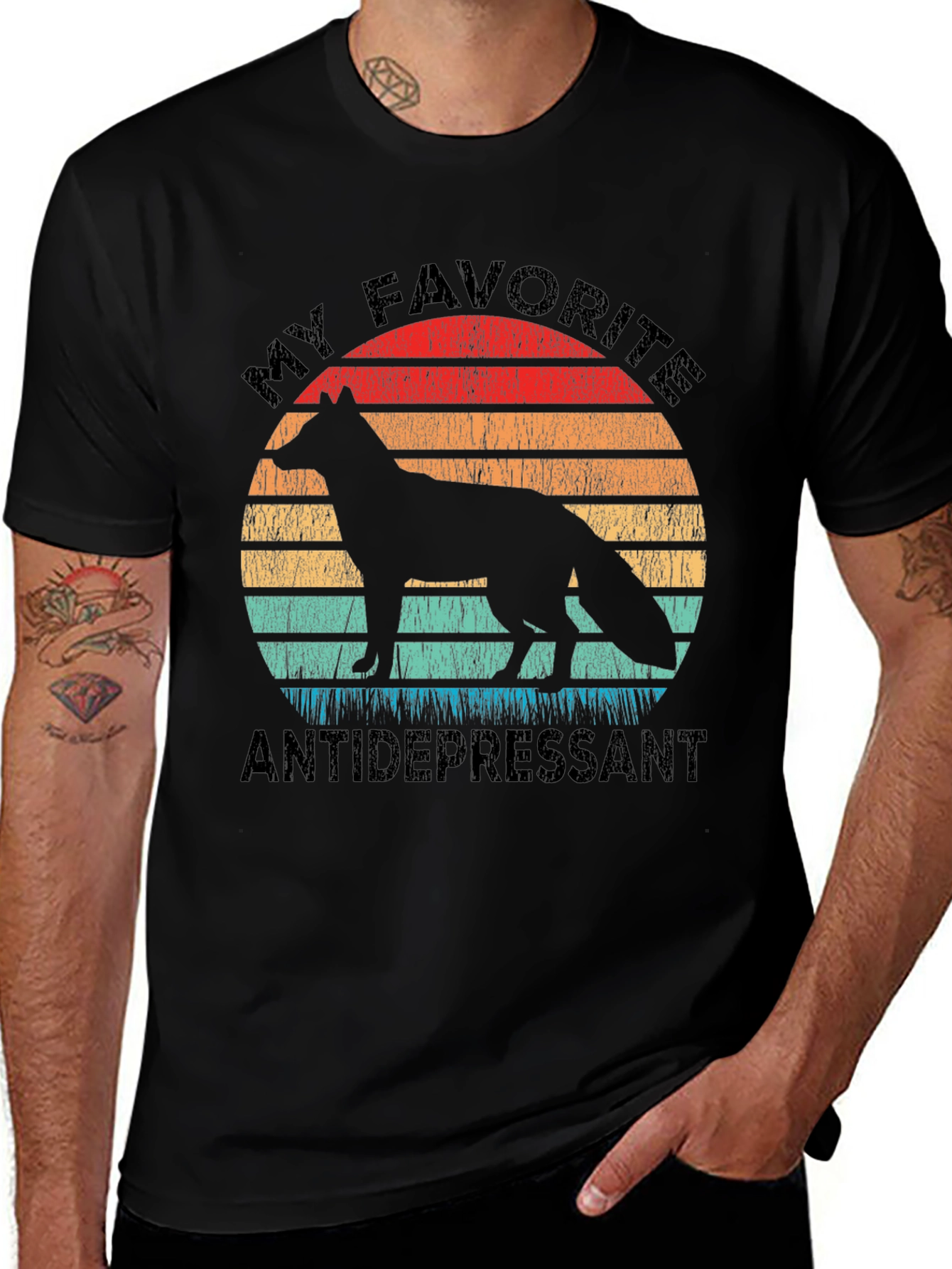 Variant 12 of My Favorite Antidepressant T-Shirt