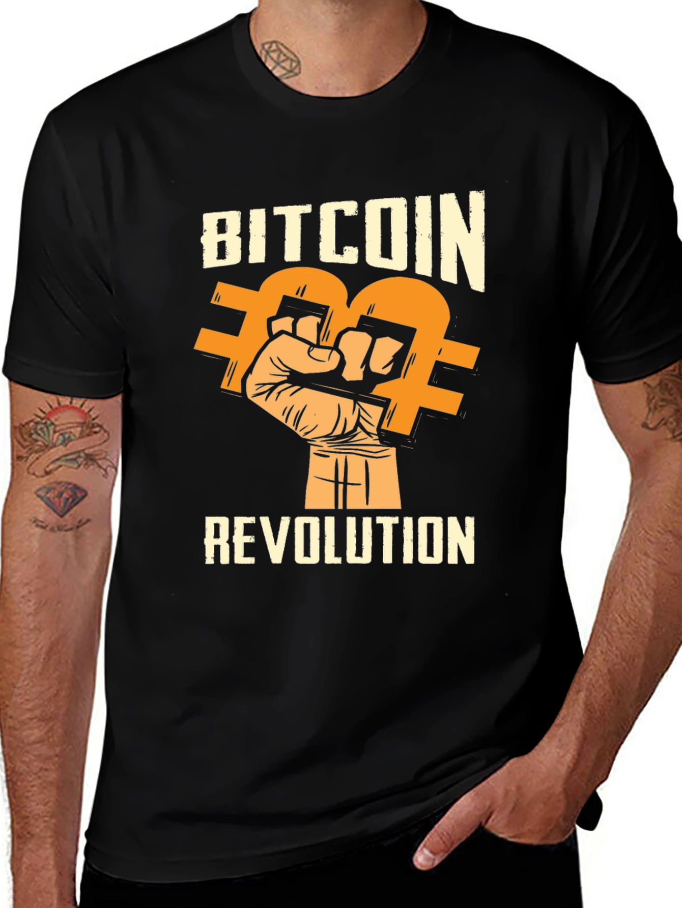 Bitcoin Revolution Graphic T-Shirt