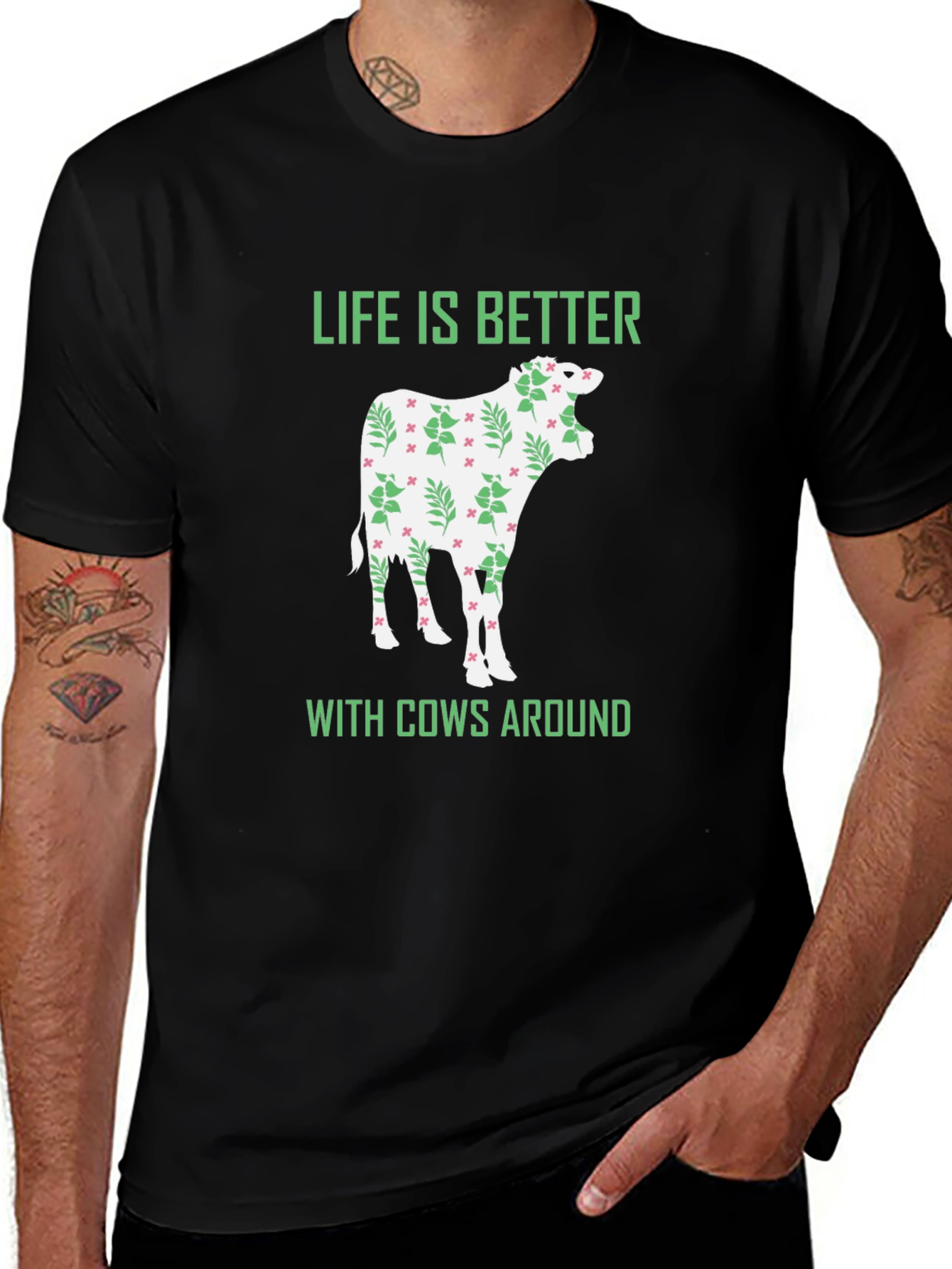 Variant 21 of Life Is Better With Cows T-Shirt
