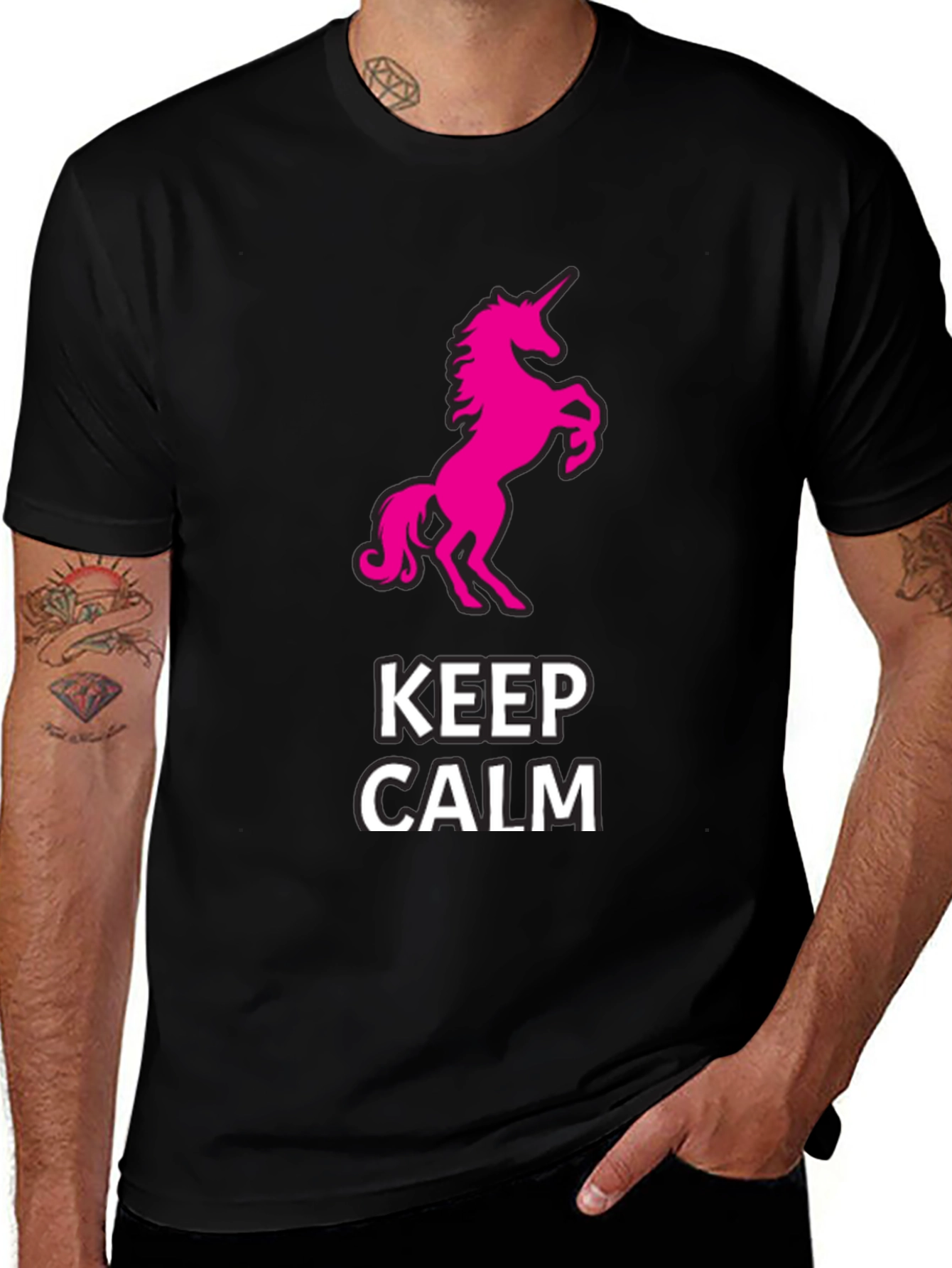 Variant 18 of Keep Calm Unicorn T-Shirt