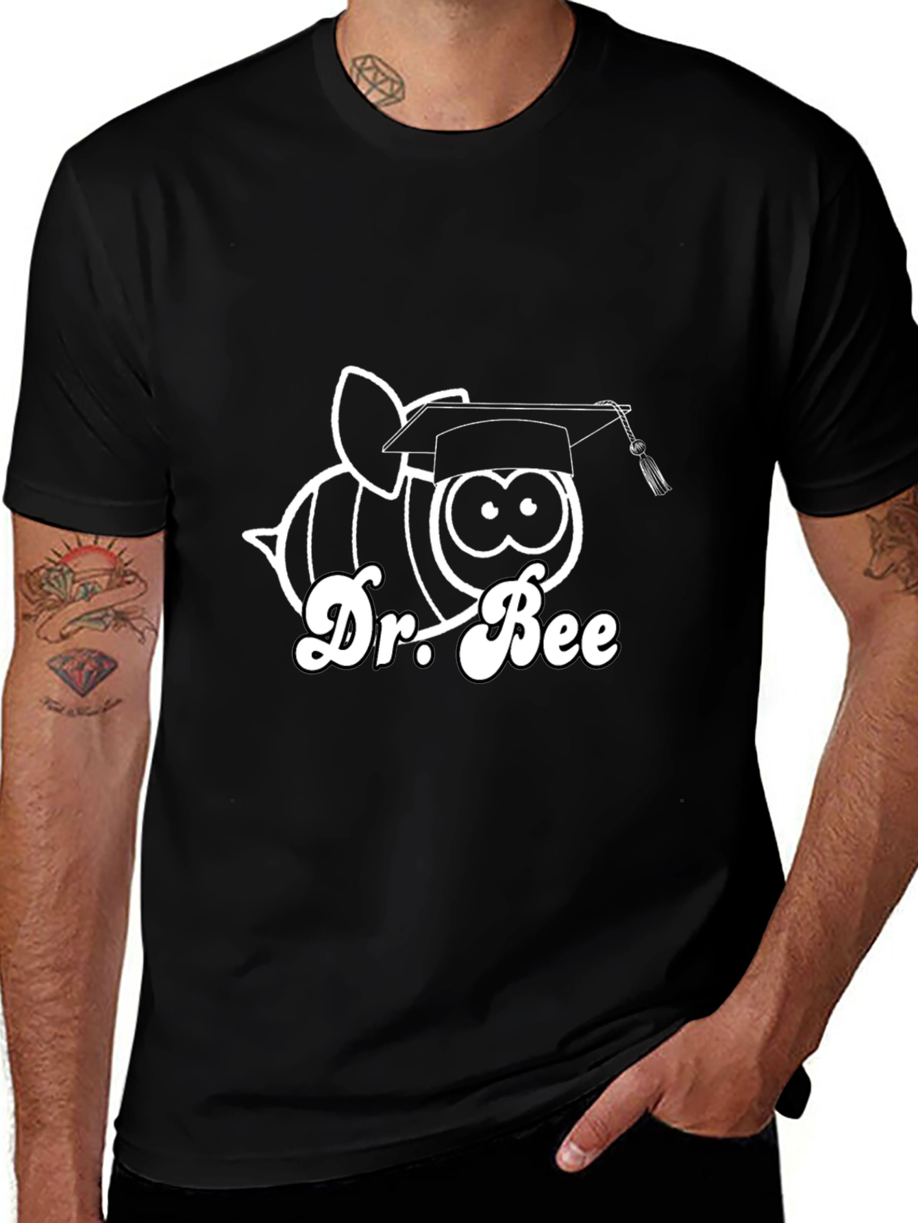 Variant 10 of Dr. Bee Graphic T-Shirt - Graduation Gift