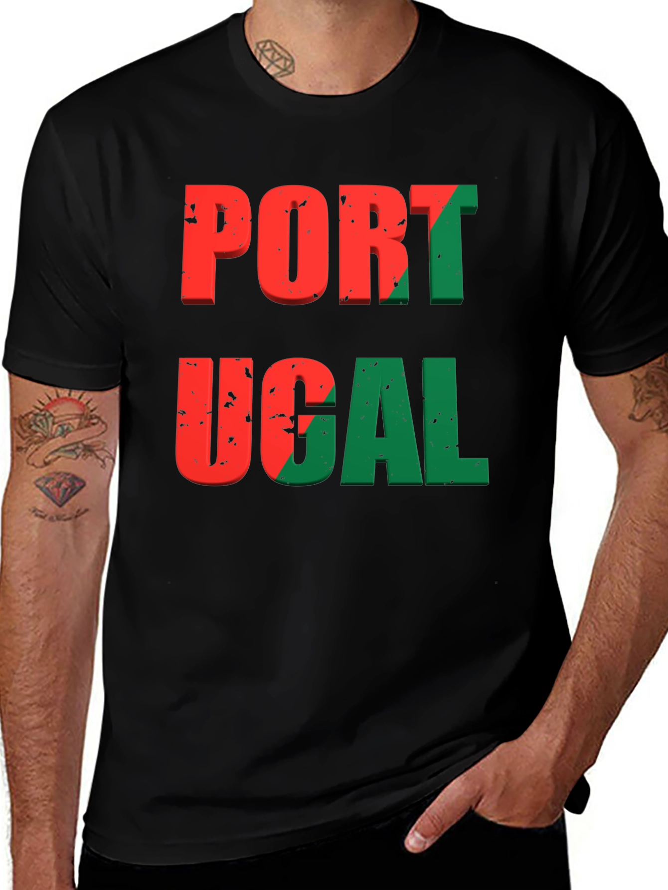Portugal Flag Colors T-Shirt