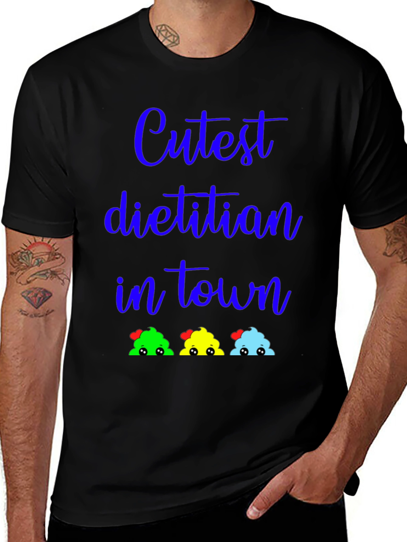Variant 15 of Cutest Dietitian in Town Graphic T-Shirt
