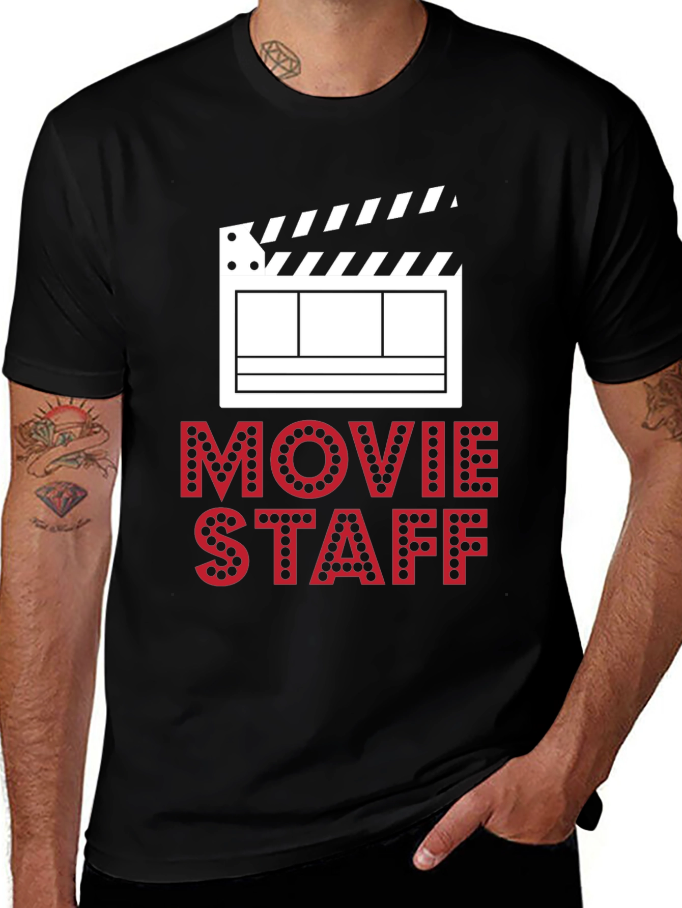 Variant 4 of Movie Staff Graphic Tee