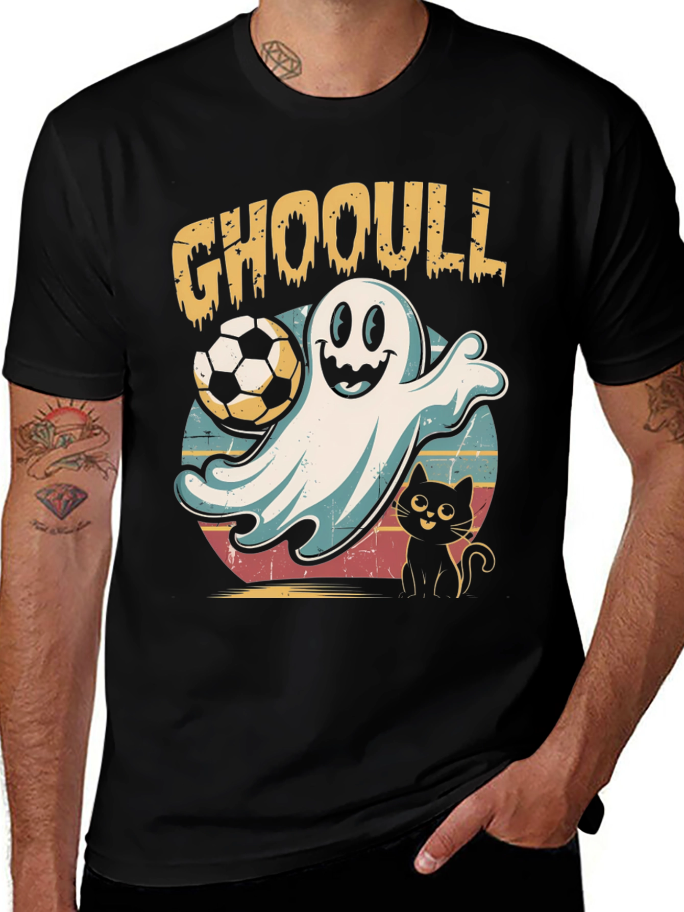 Variant 8 of GHOOULL Soccer Ghost T-Shirt