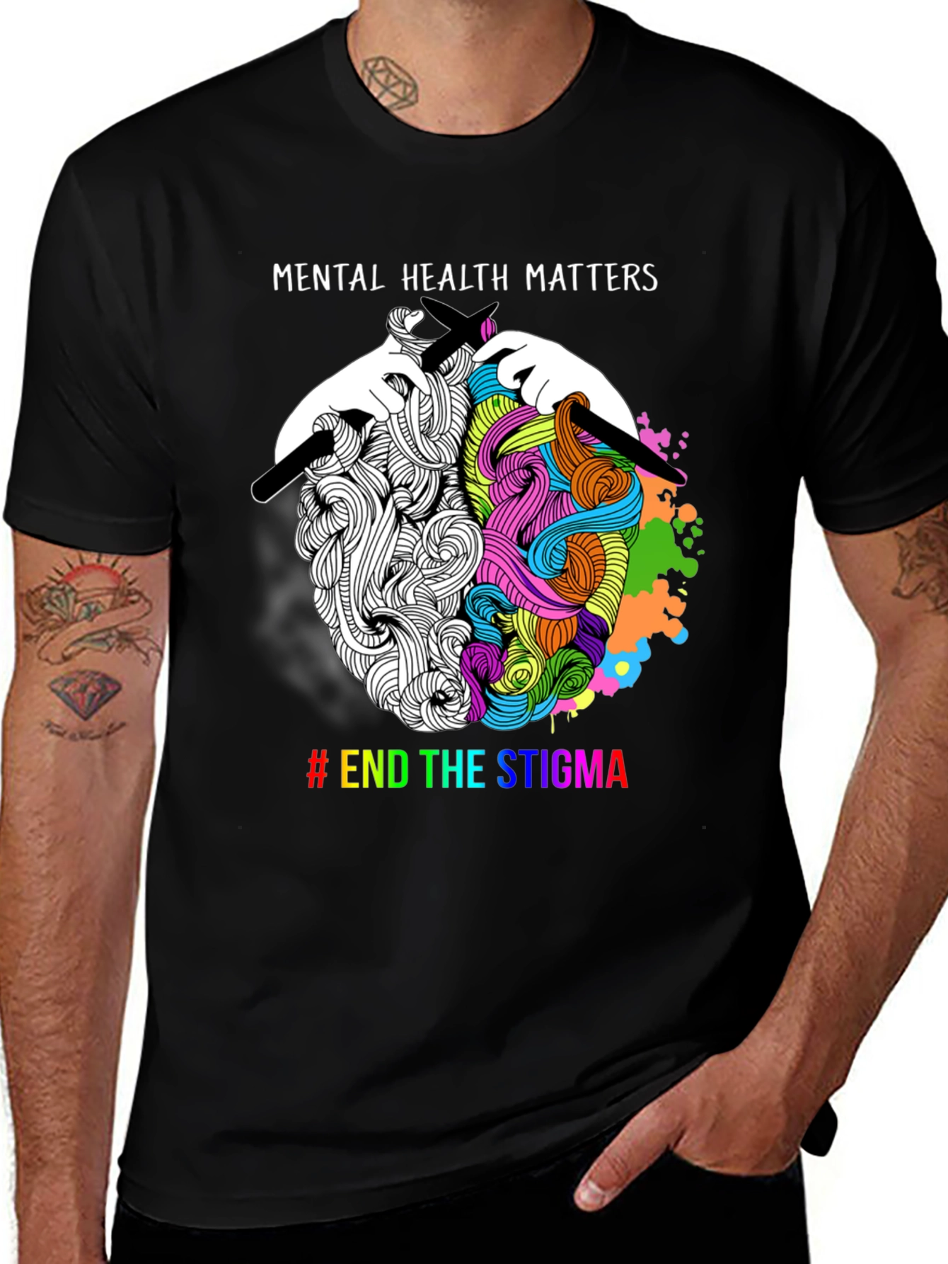 Mental Health Matters T-Shirt - End the Stigma