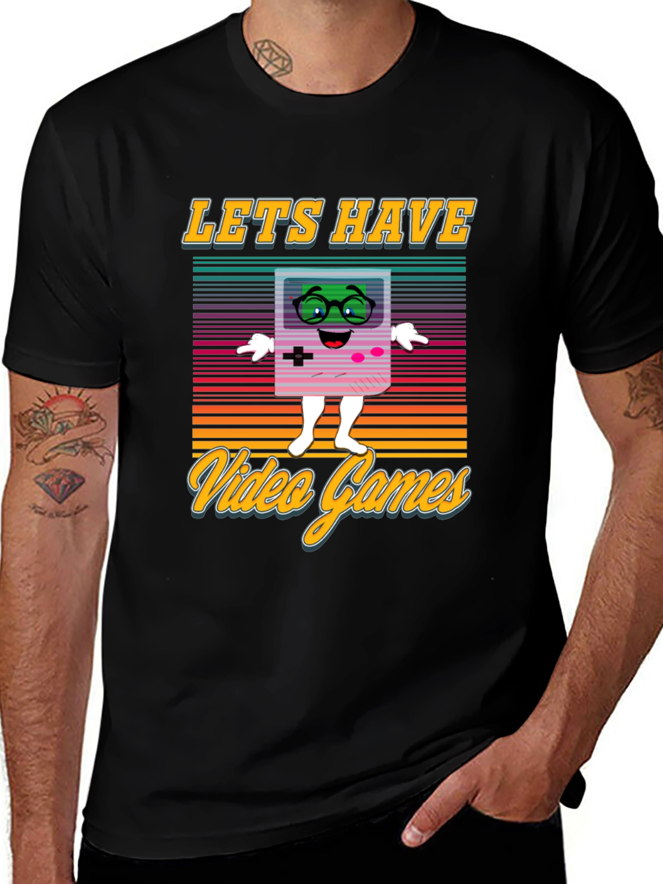Variant 29 of Retro Video Game Graphic T-Shirt