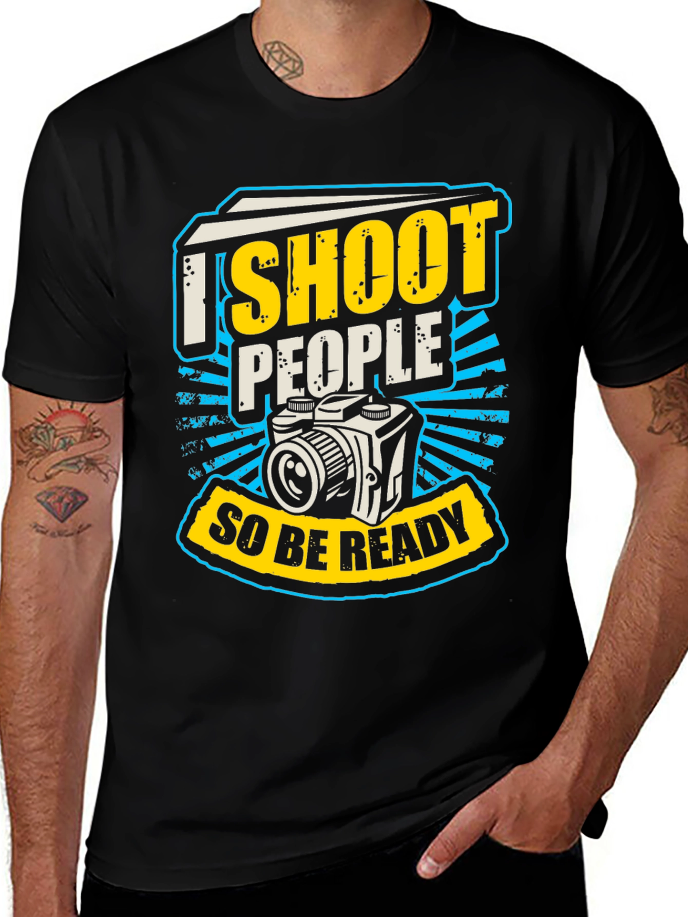 Variant 7 of I Shoot People T-Shirt