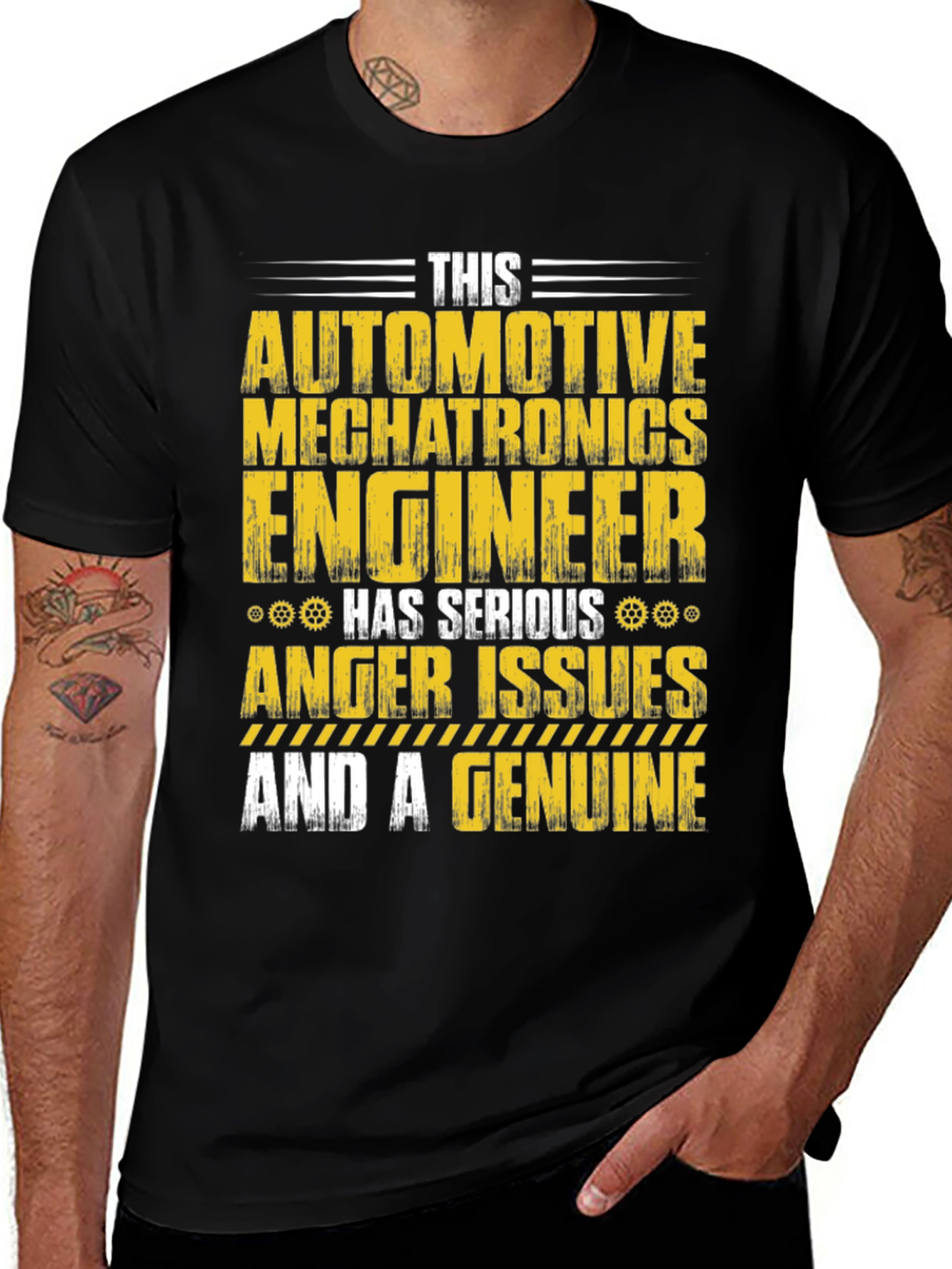 Variant 6 of Automotive Mechatronics Engineer T-Shirt