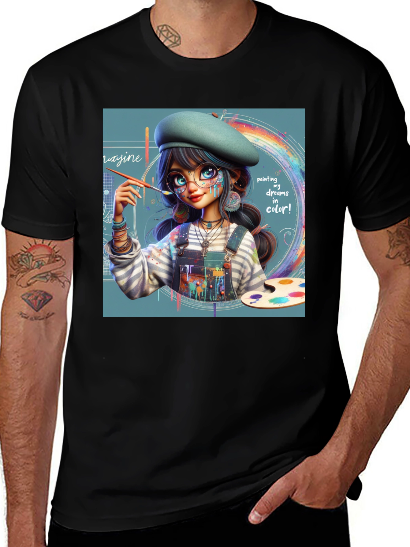 Variant 9 of Artistic Dreams T-Shirt