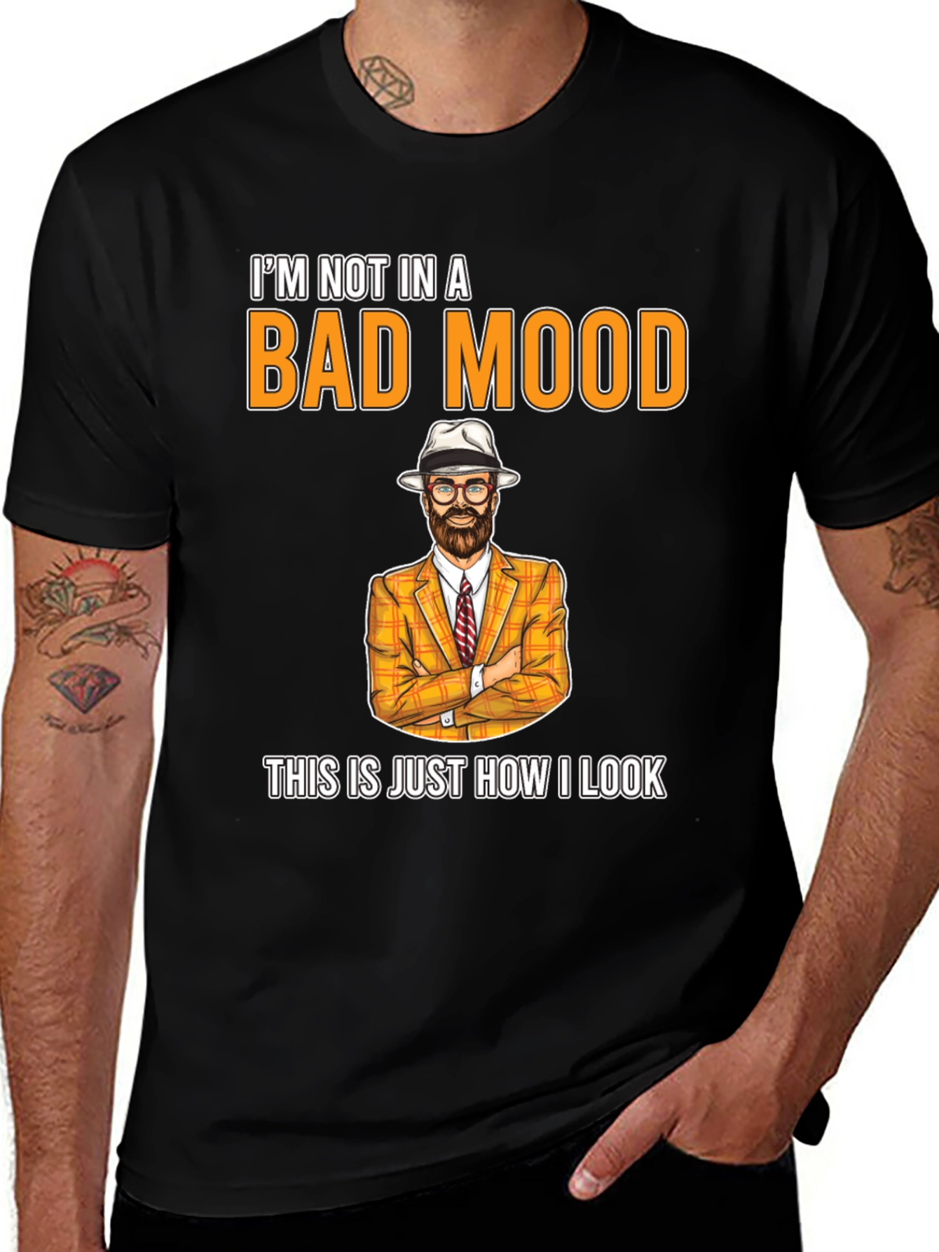 Variant 24 of Bad Mood Graphic Tee