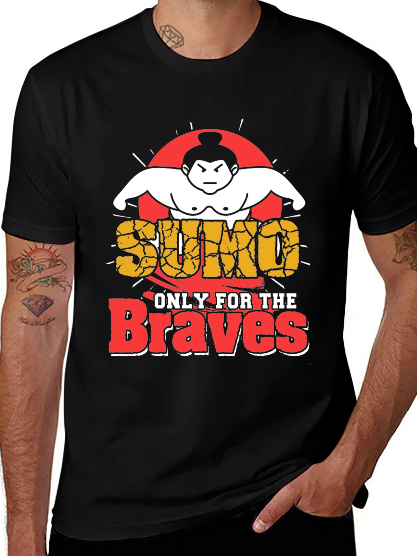 Variant 18 of Sumo Braves Graphic T-Shirt