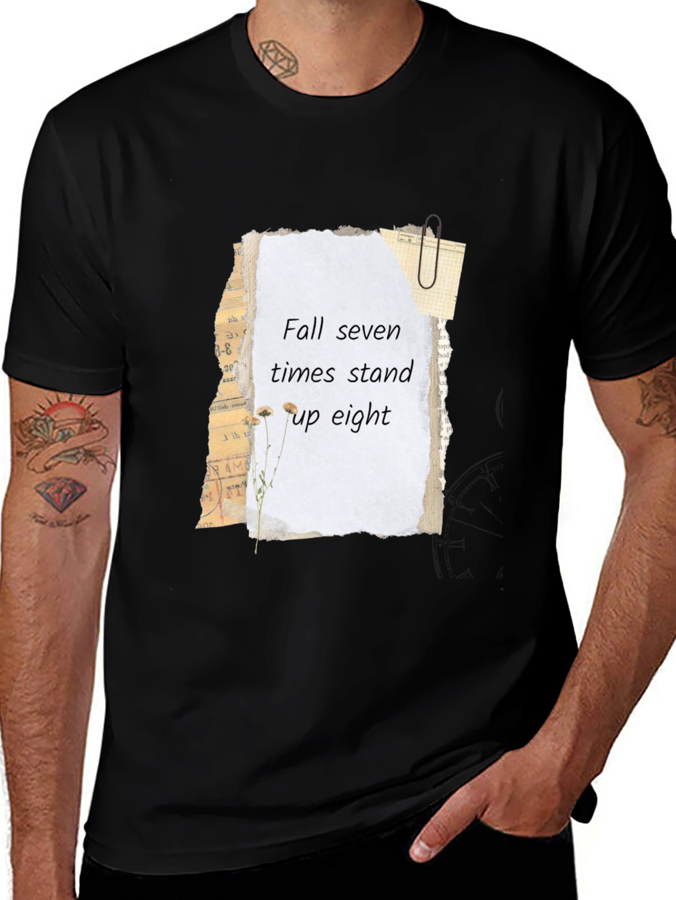 Variant 22 of Fall Seven Times Stand Up Eight T-Shirt