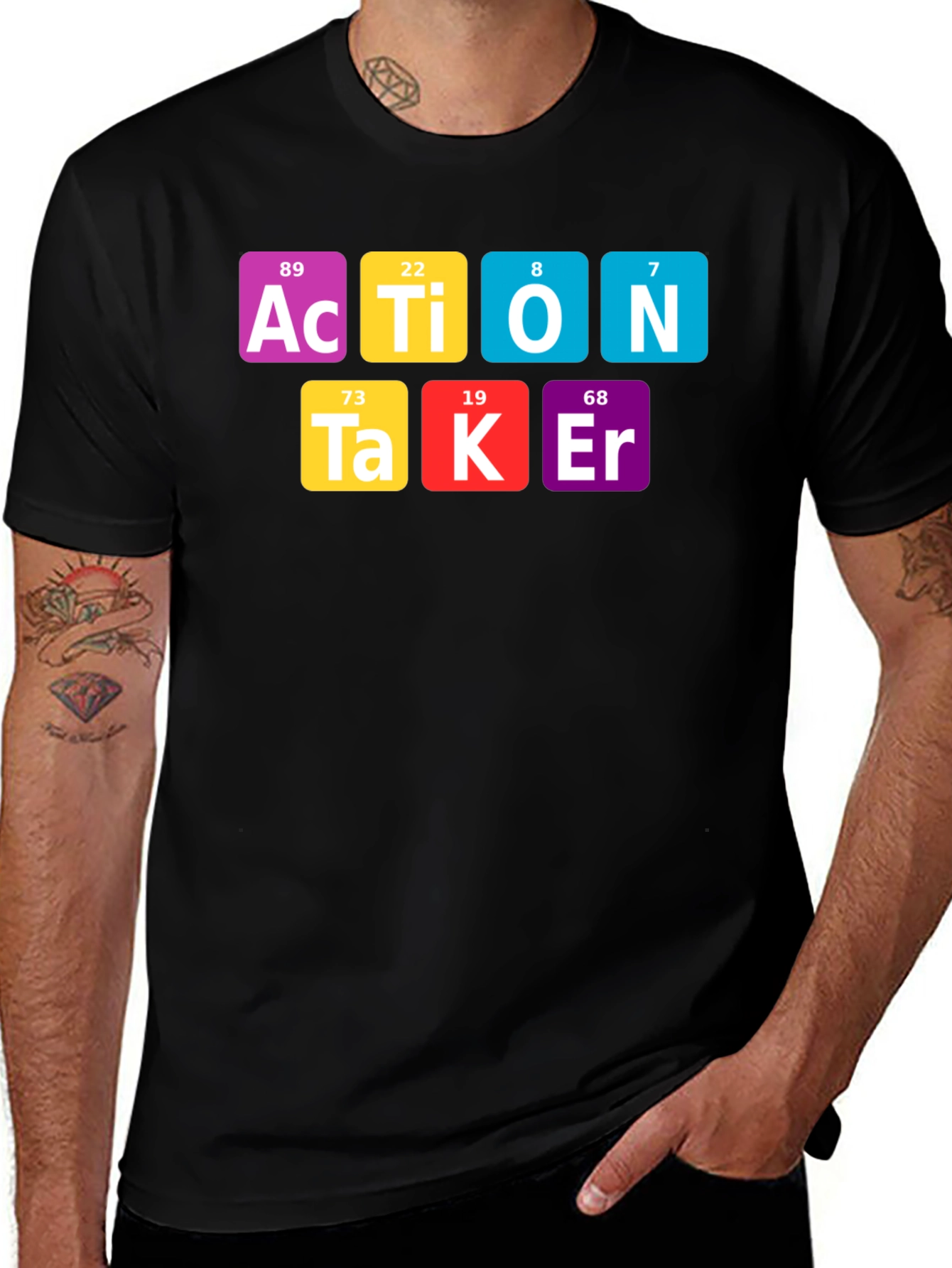 Action Taker Graphic T-Shirt - Periodic Table Elements