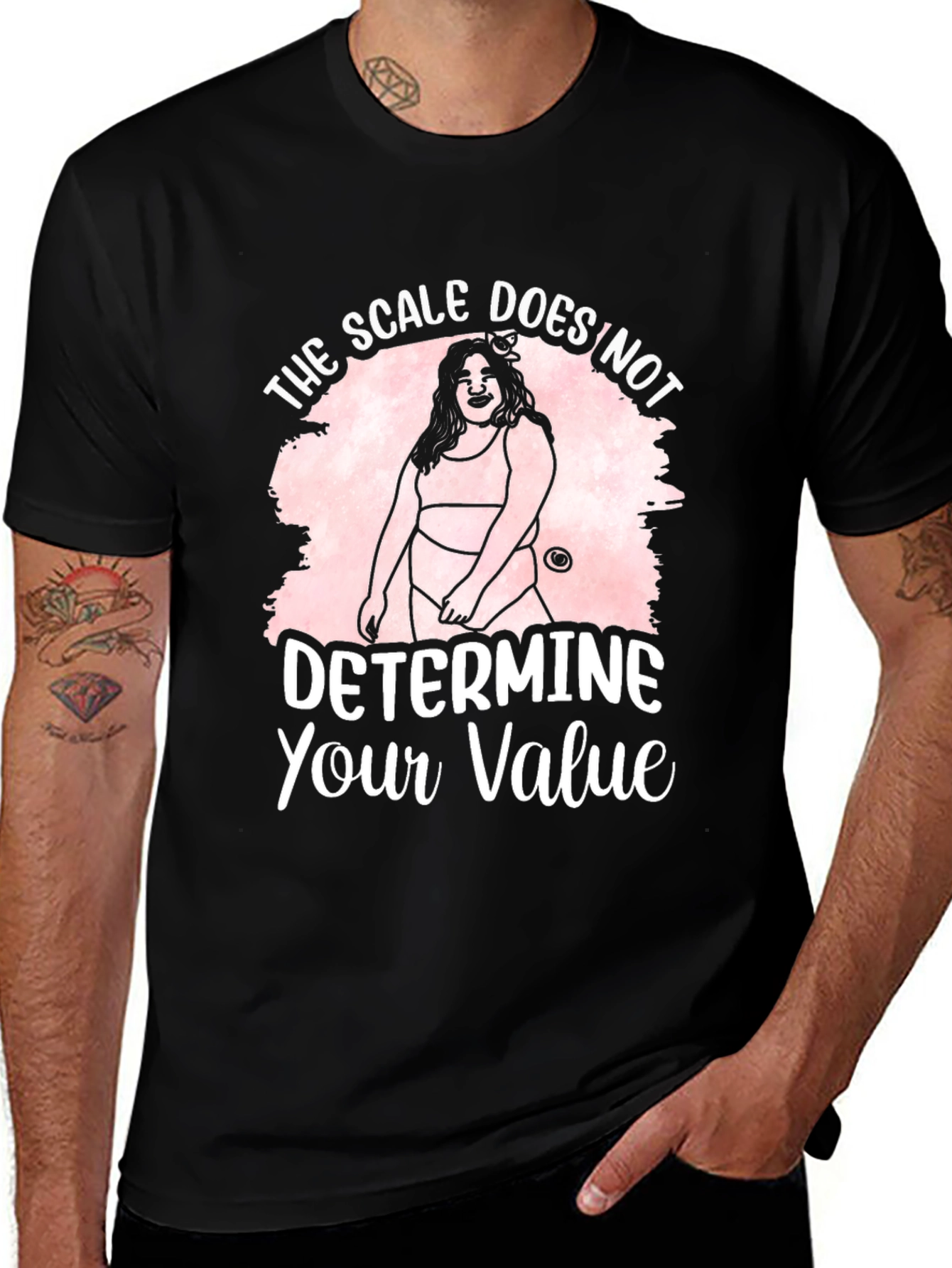 Variant 23 of The Scale Does Not Determine Your Value T-Shirt
