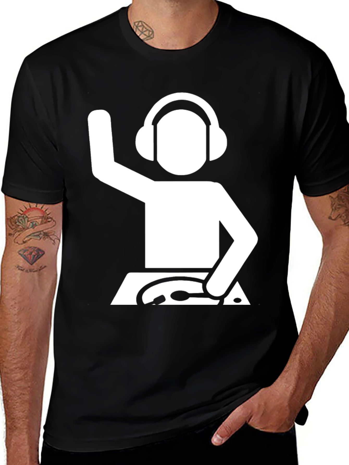 DJ Graphic Tee - Spinmaster Style!