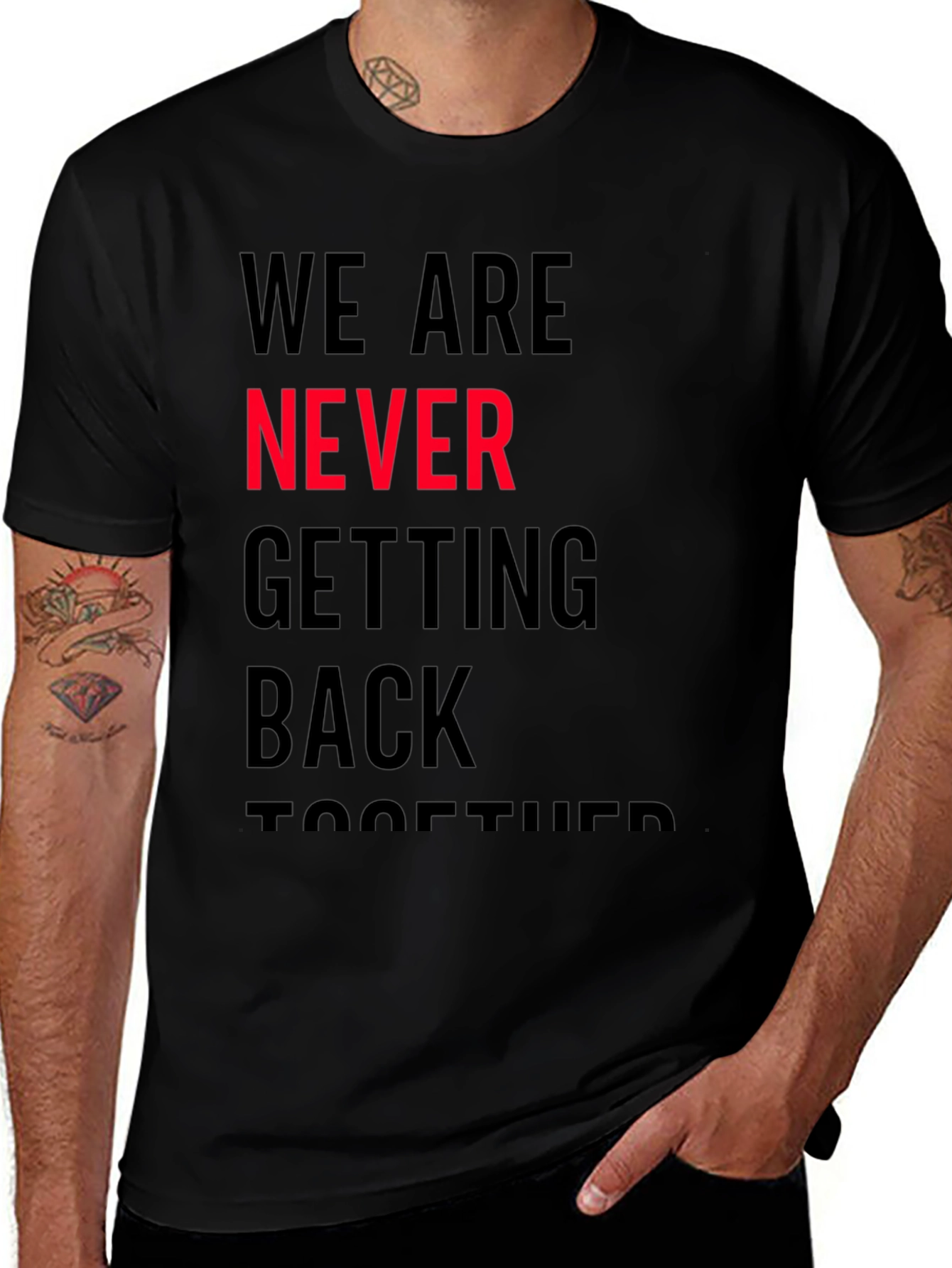 Variant 6 of Never Getting Back Together Graphic T-Shirt