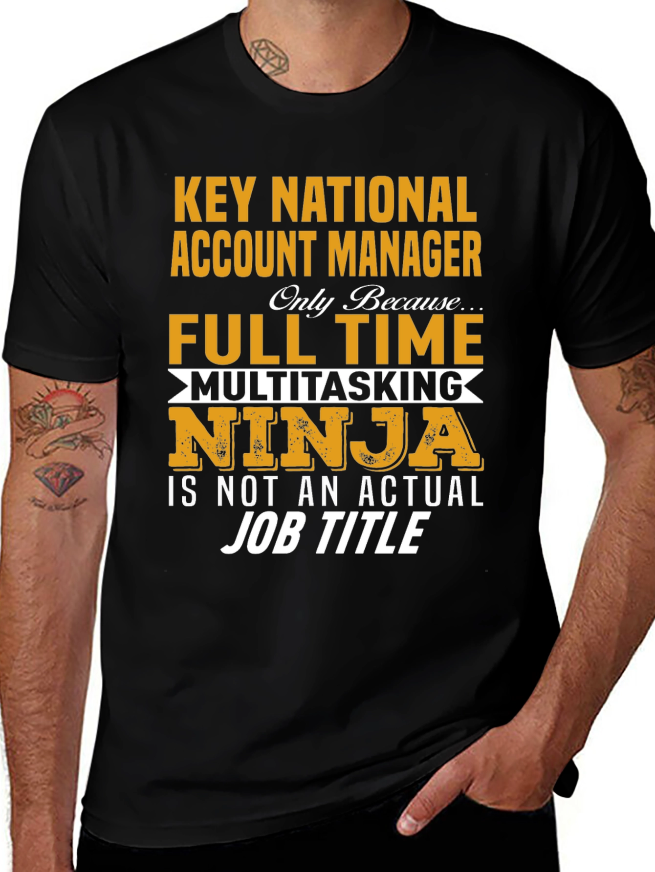 Variant 28 of Key National Account Manager T-Shirt