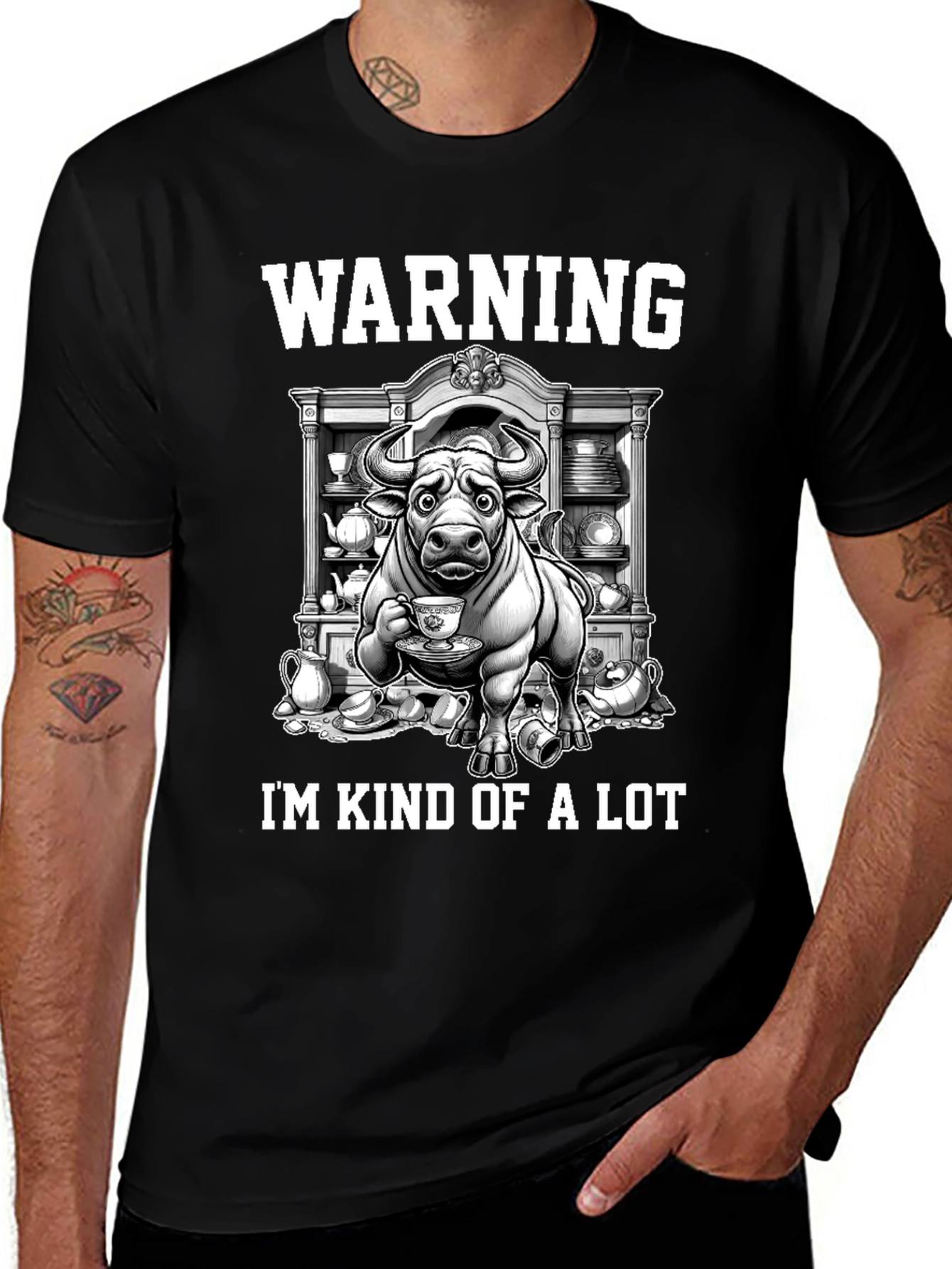 Variant 15 of Warning: I'm Kind of a Lot T-Shirt