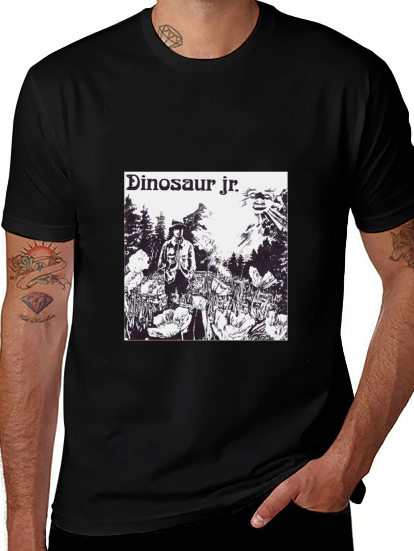 Dinosaur Jr. Graphic Tee - Black