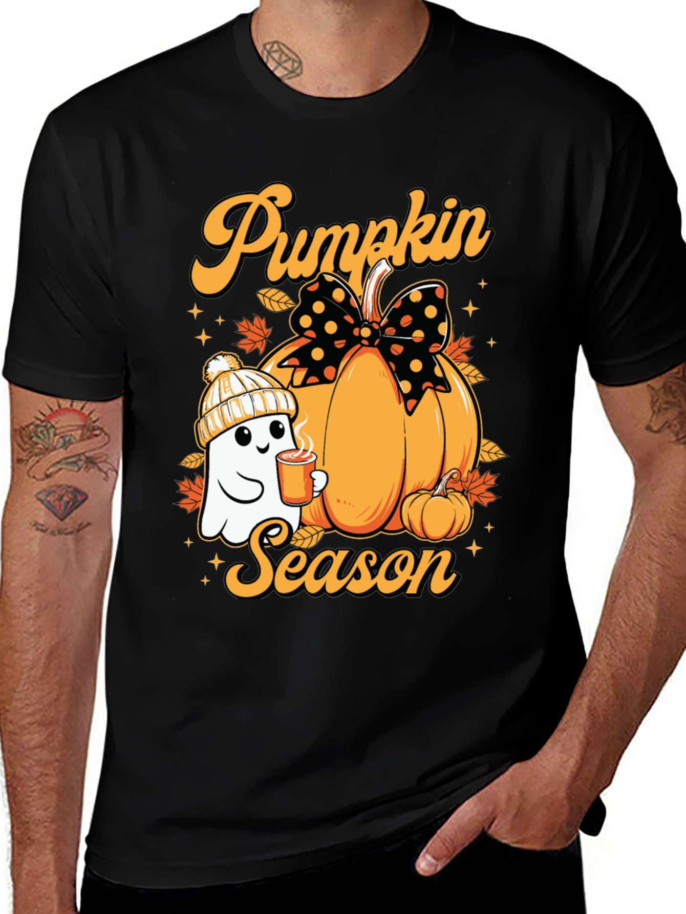 Pumpkin Season Ghost T-Shirt