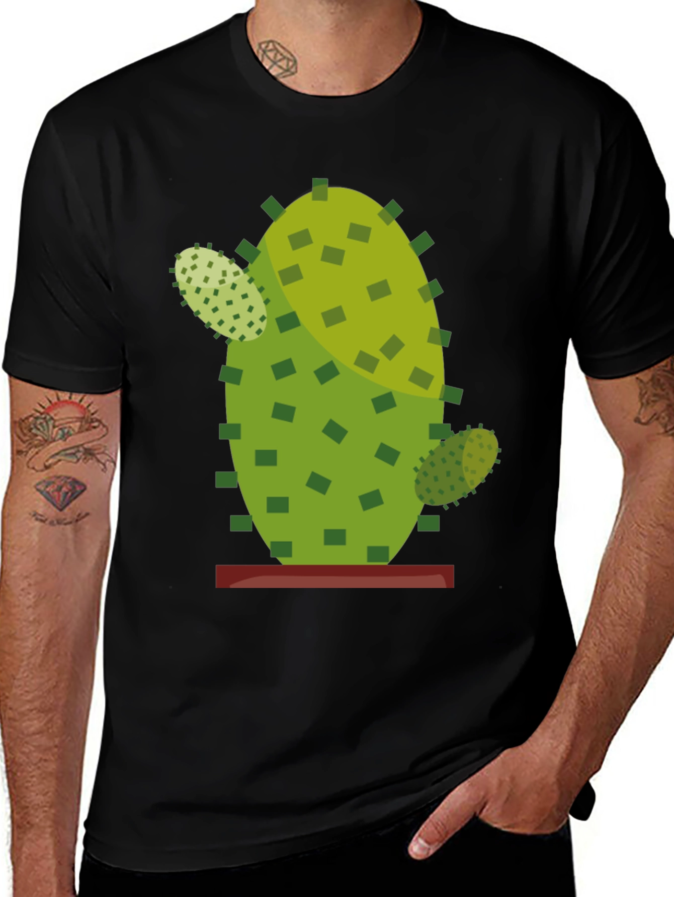 Variant 16 of Cactus Graphic T-Shirt