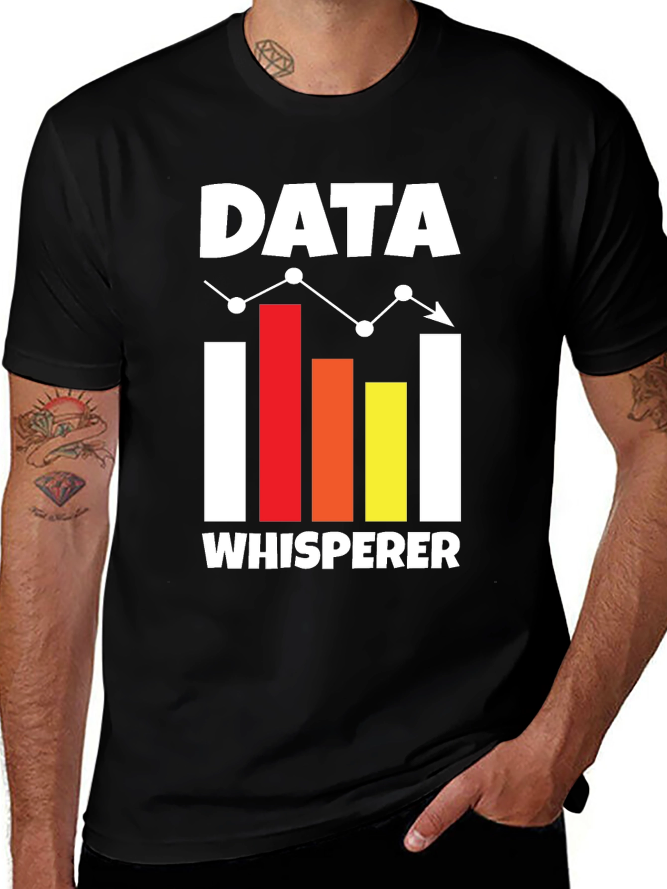 Variant 5 of Data Whisperer Graphic T-Shirt