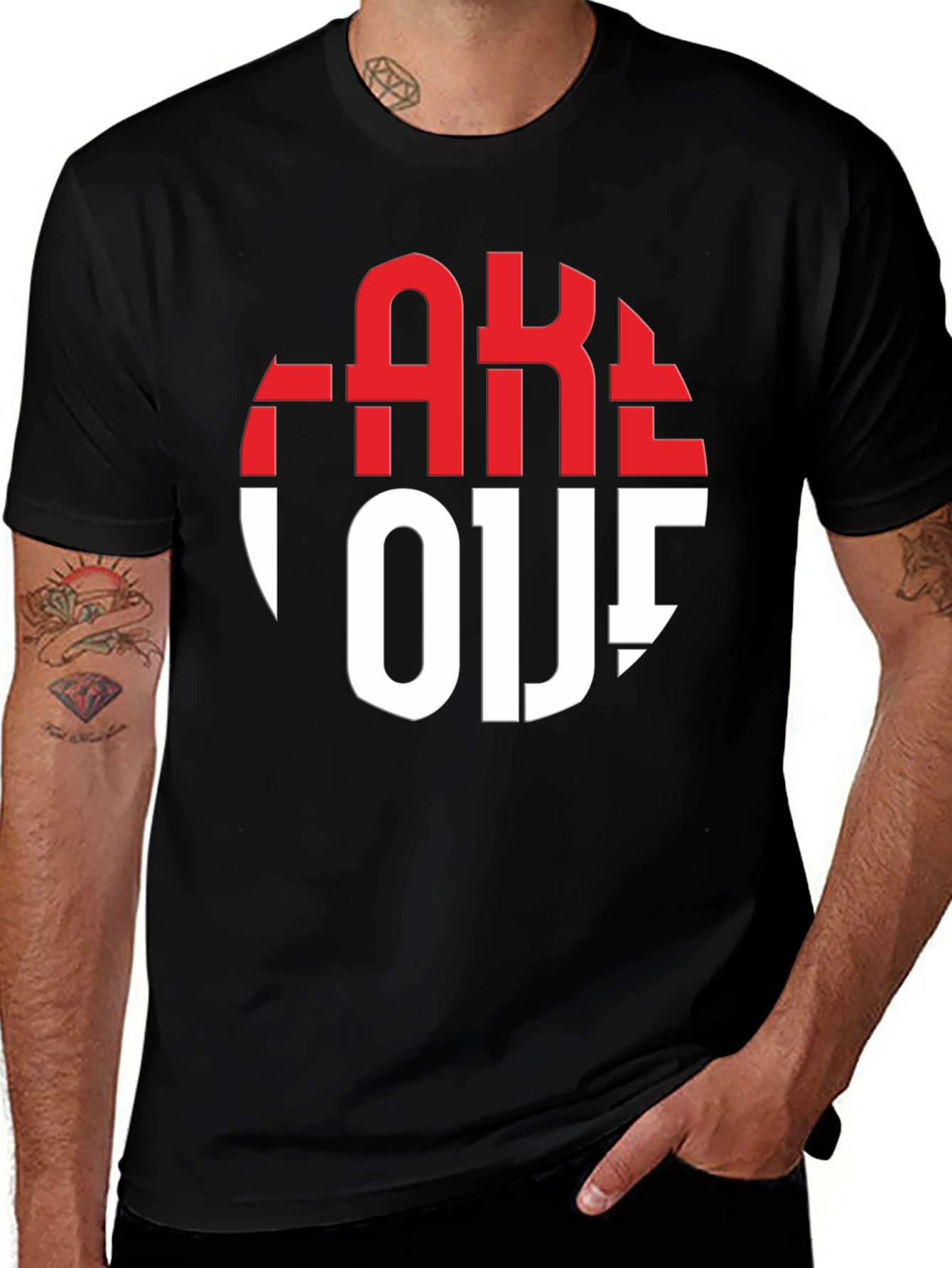 Take Out Graphic Tee - Black T-Shirt