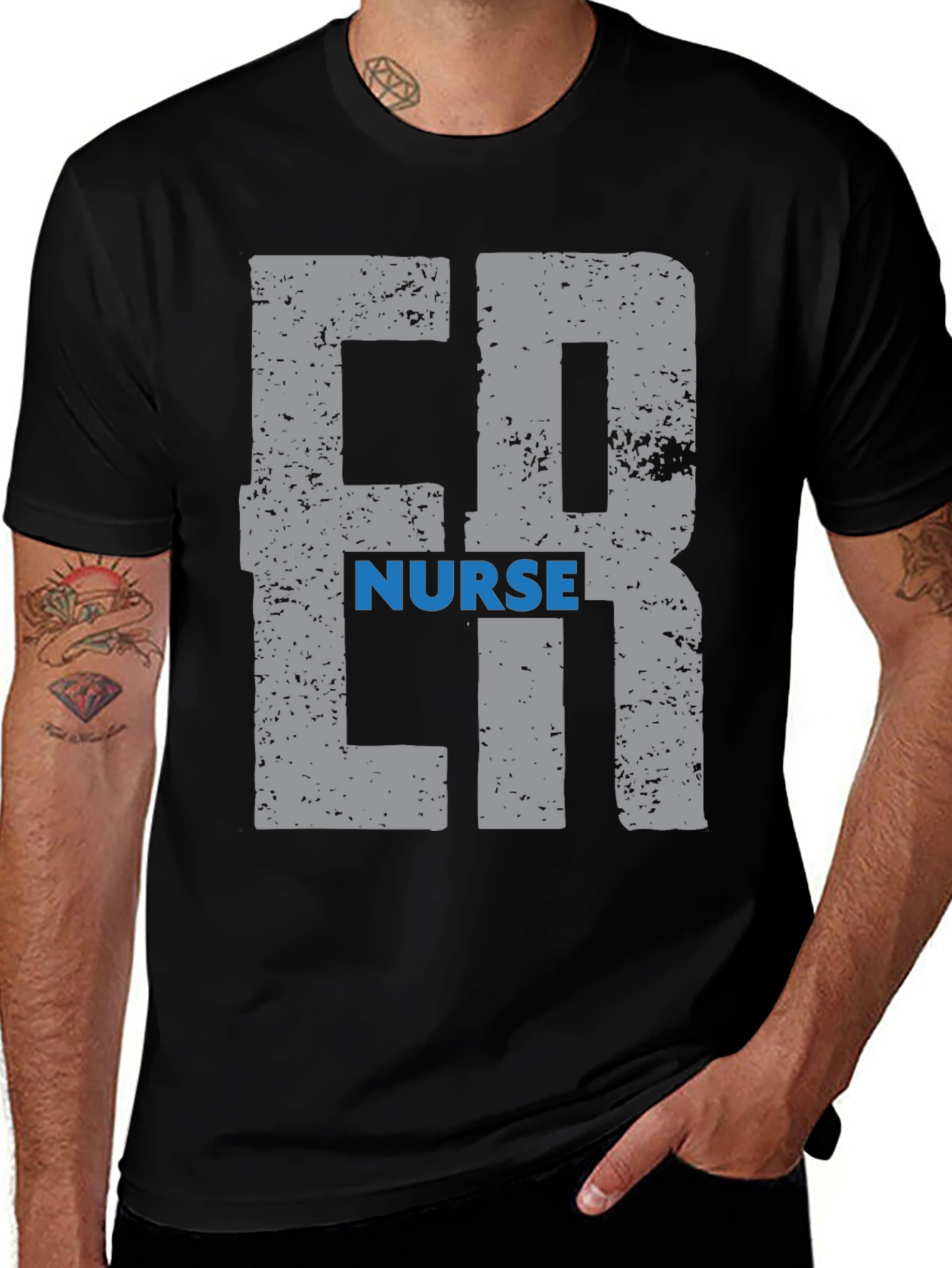 ER Nurse Graphic T-Shirt - Emergency Room Medical Staff