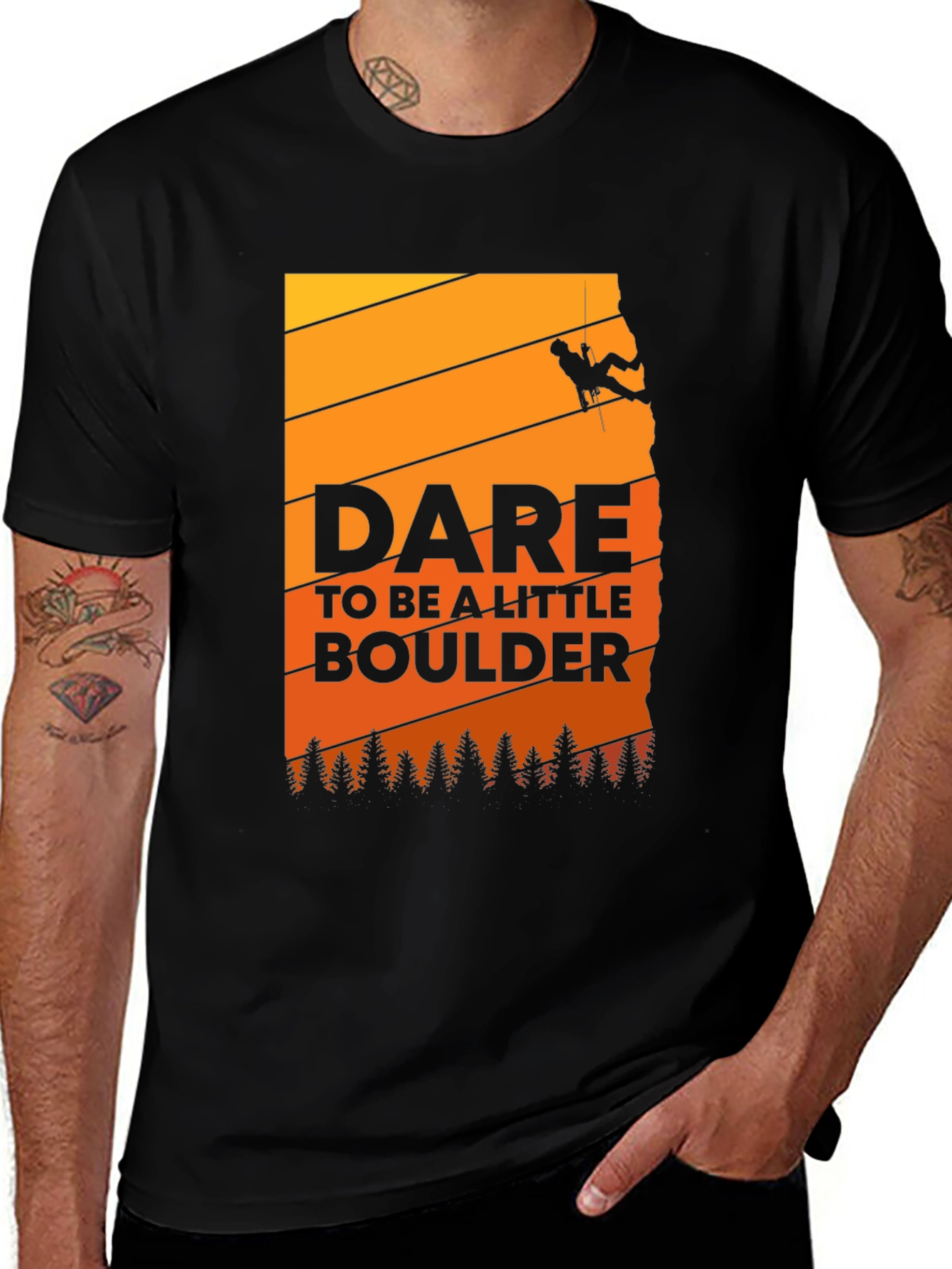 Variant 21 of Dare To Be A Little Boulder T-Shirt