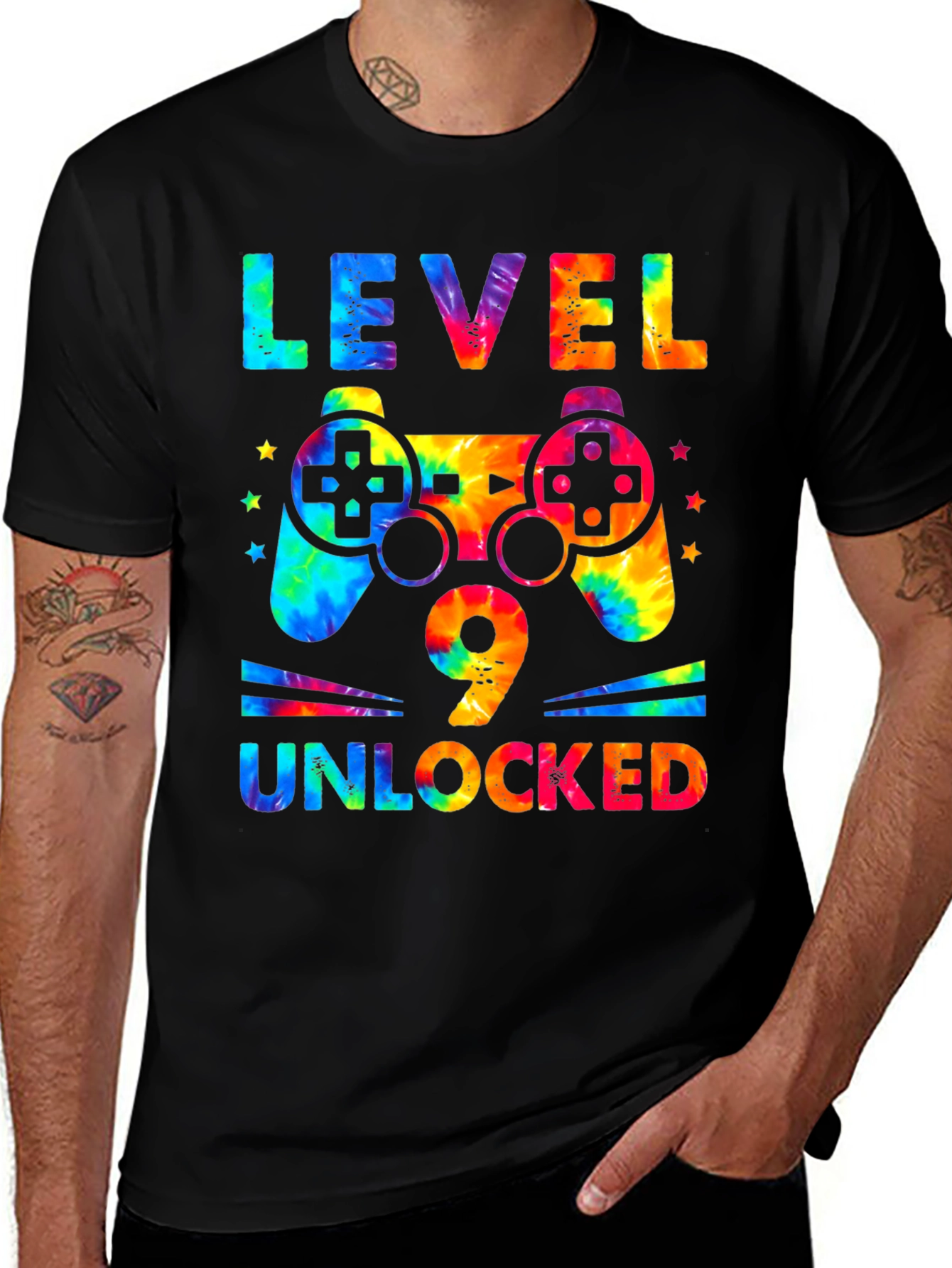 Variant 26 of Level 9 Unlocked T-Shirt - Gamer Birthday Tee
